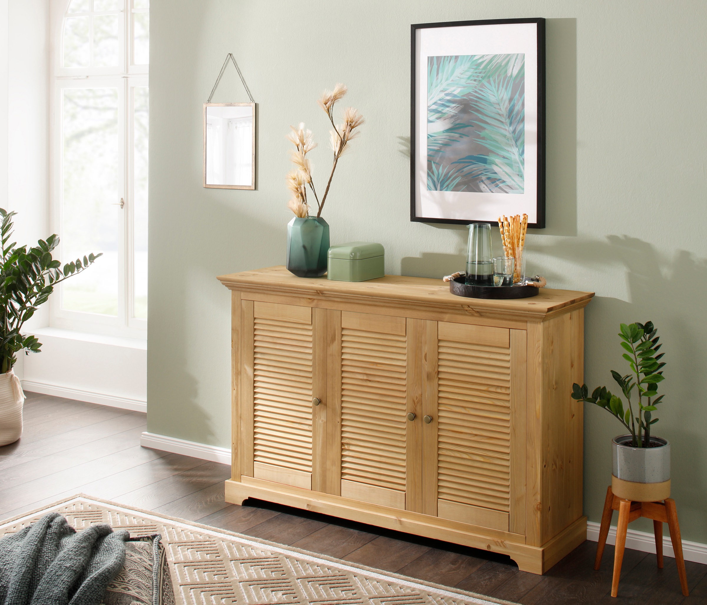 Image of Home affaire Kommode »Ayanna«, Aus massiver Kiefer bei Ackermann Versand Schweiz