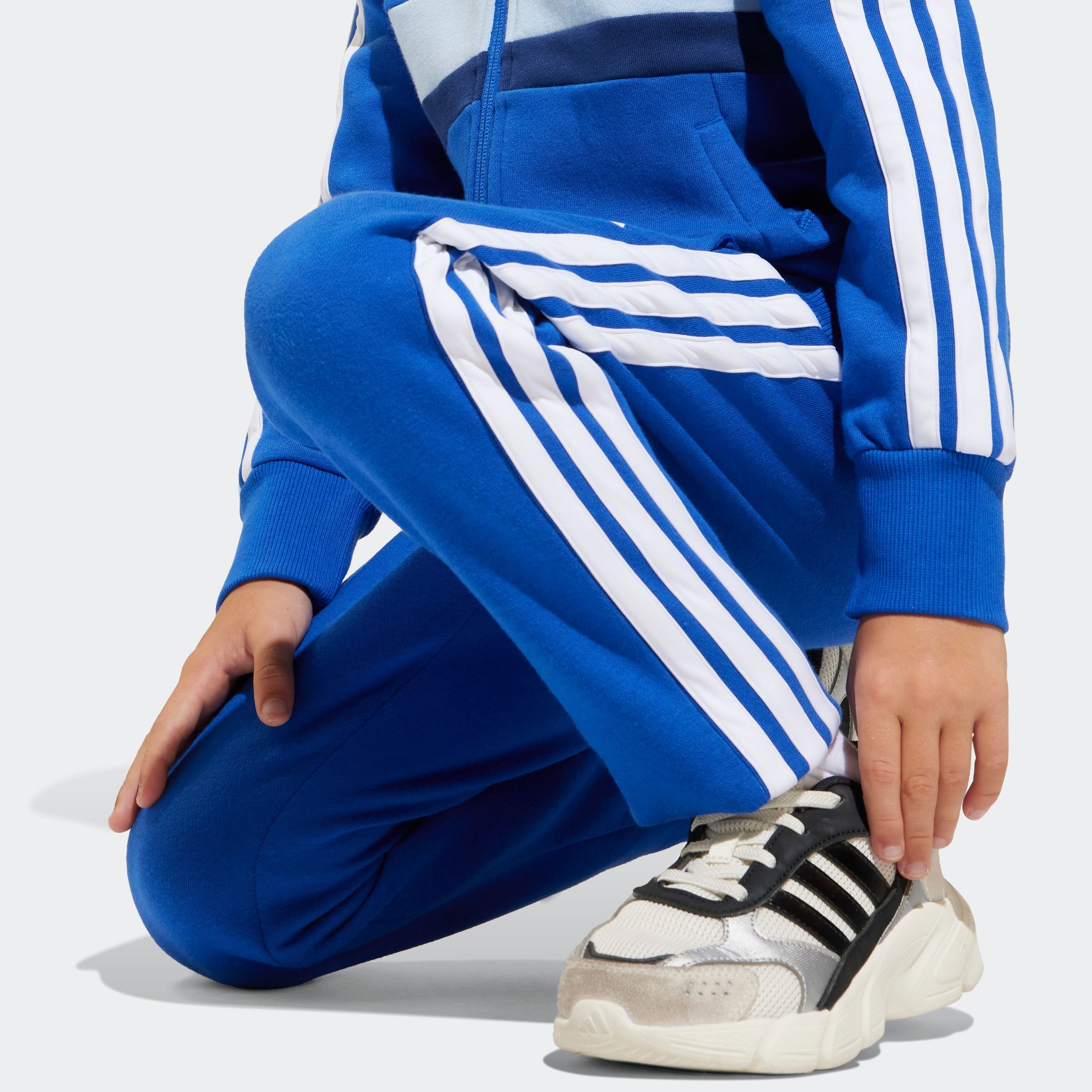 adidas Sportswear Trainingsanzug »LK 3S TIB FL TS«, (2 tlg.)
