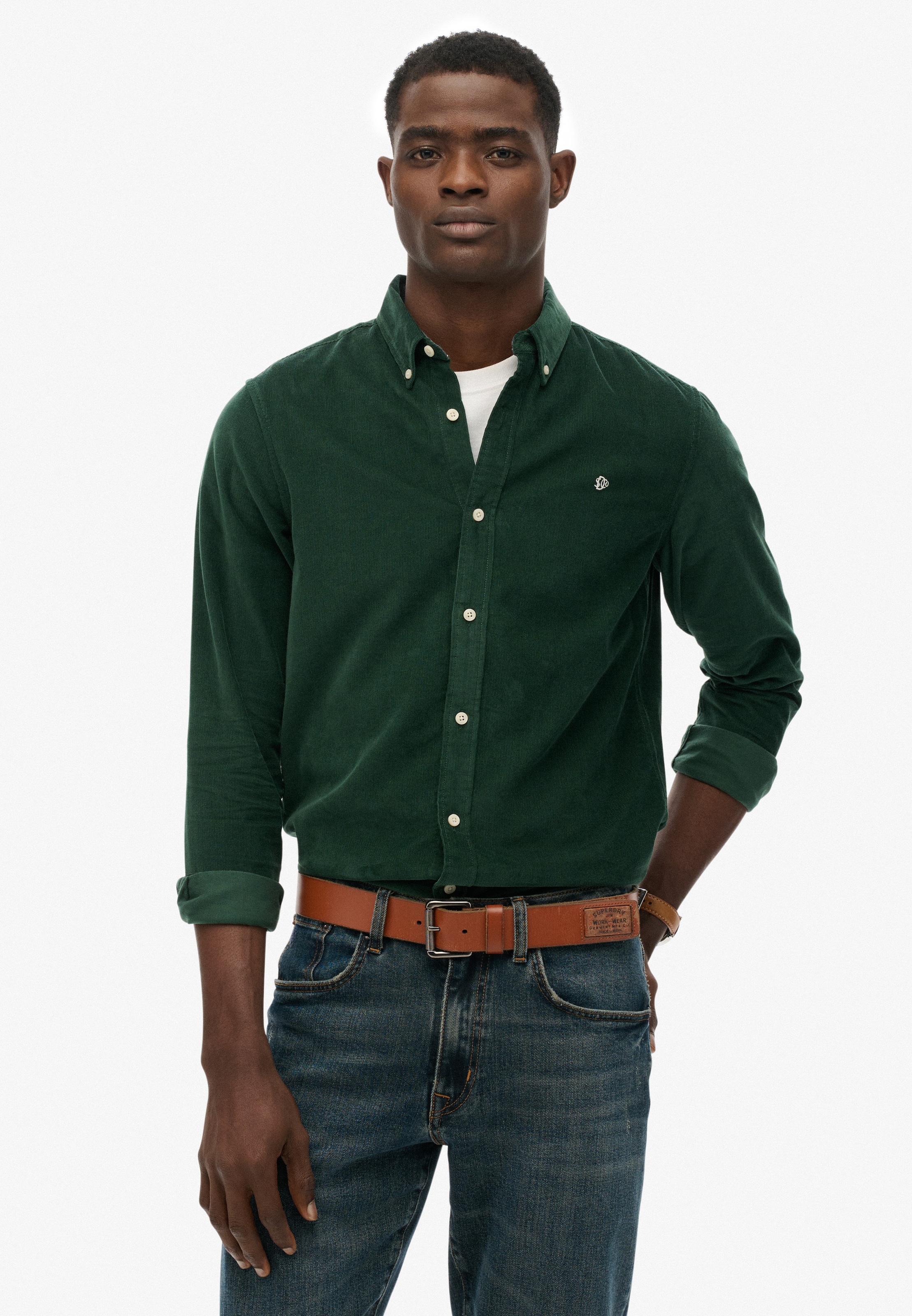 Image of Superdry Langarmhemd "CLASSIC NEEDLE CORD SHIRT" Baumwolle, regular fit