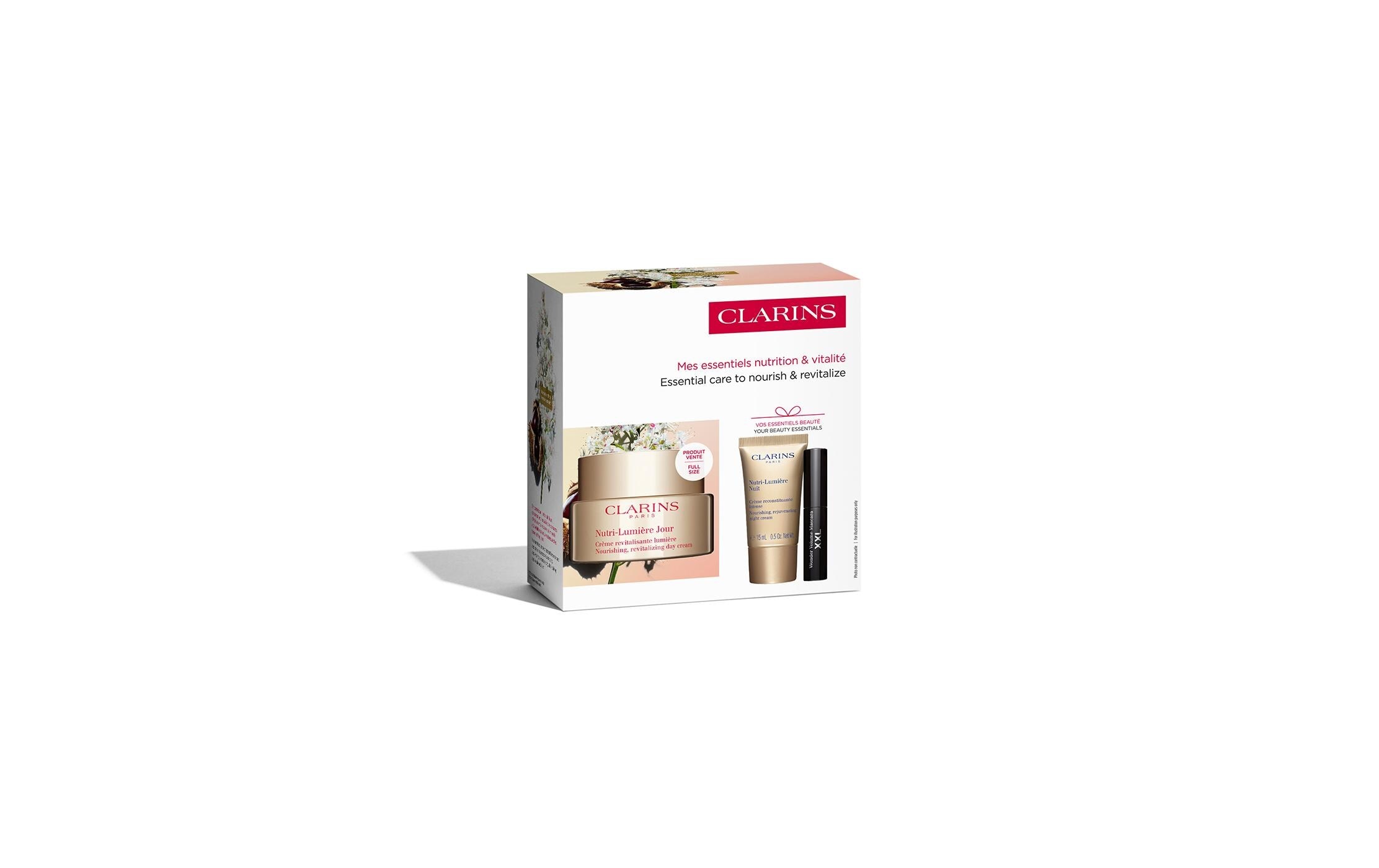 Clarins Crème anti-âge »Nutri-Lumière Geschenkset 50 ml« Nutri-Lumière Anti-Aging-Geschenkset für reife Haut