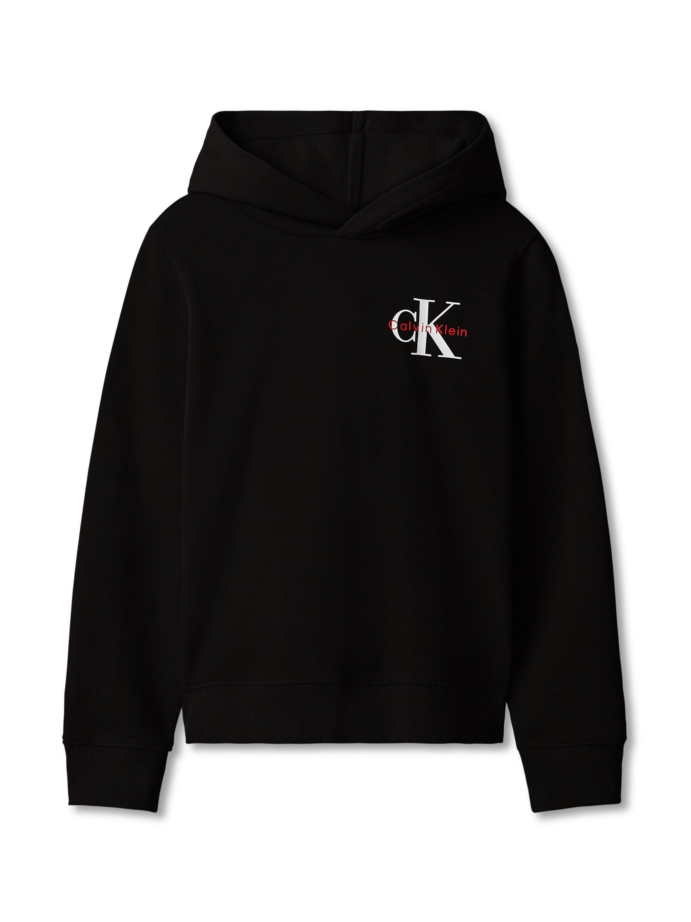 Image of Calvin Klein Kapuzensweatshirt "SMALL CHEST MONOLOGO HOODIE", Regular fit mit Kapuze, Logoschriftzug