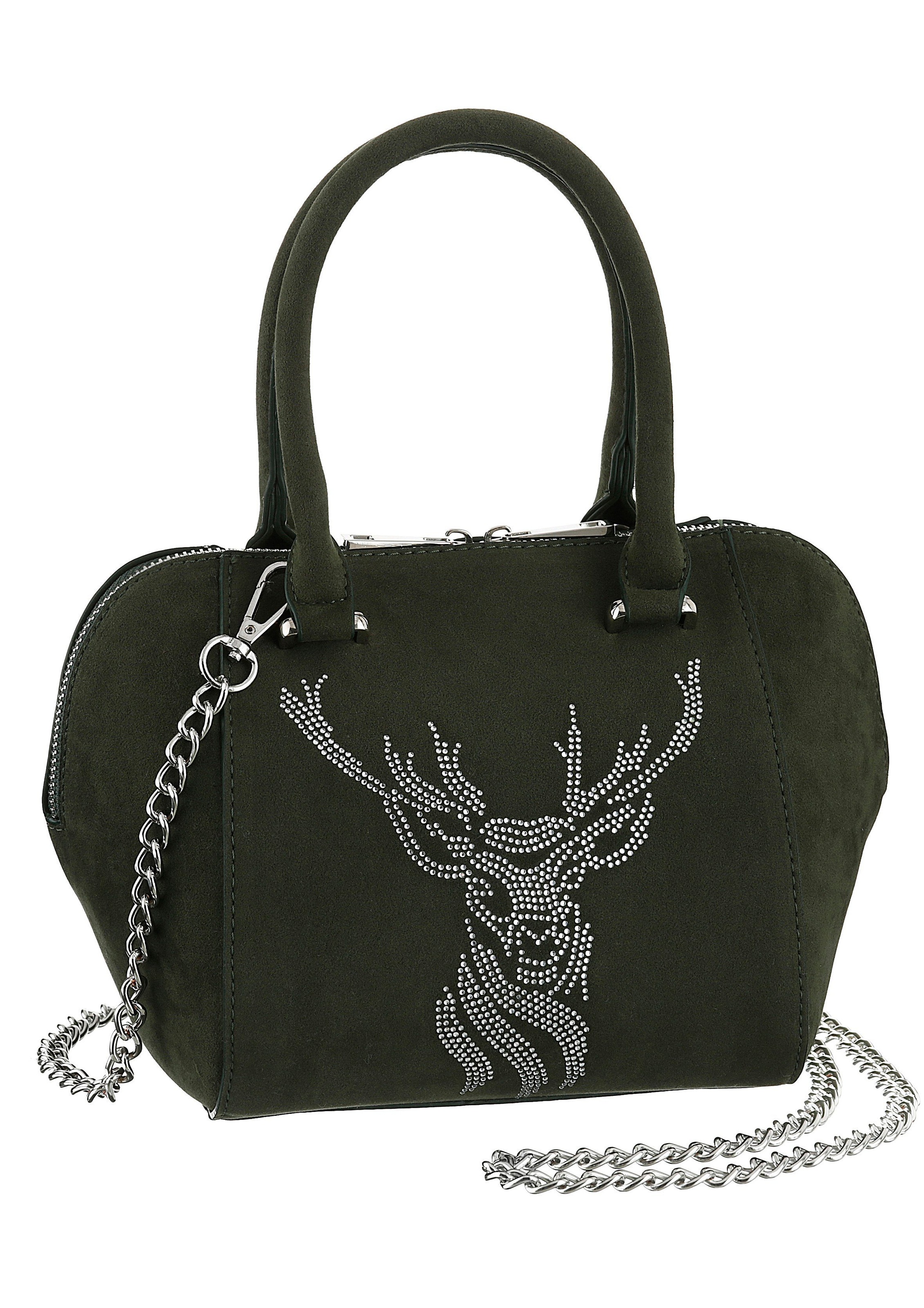 Trachtentasche mit Bodennieten