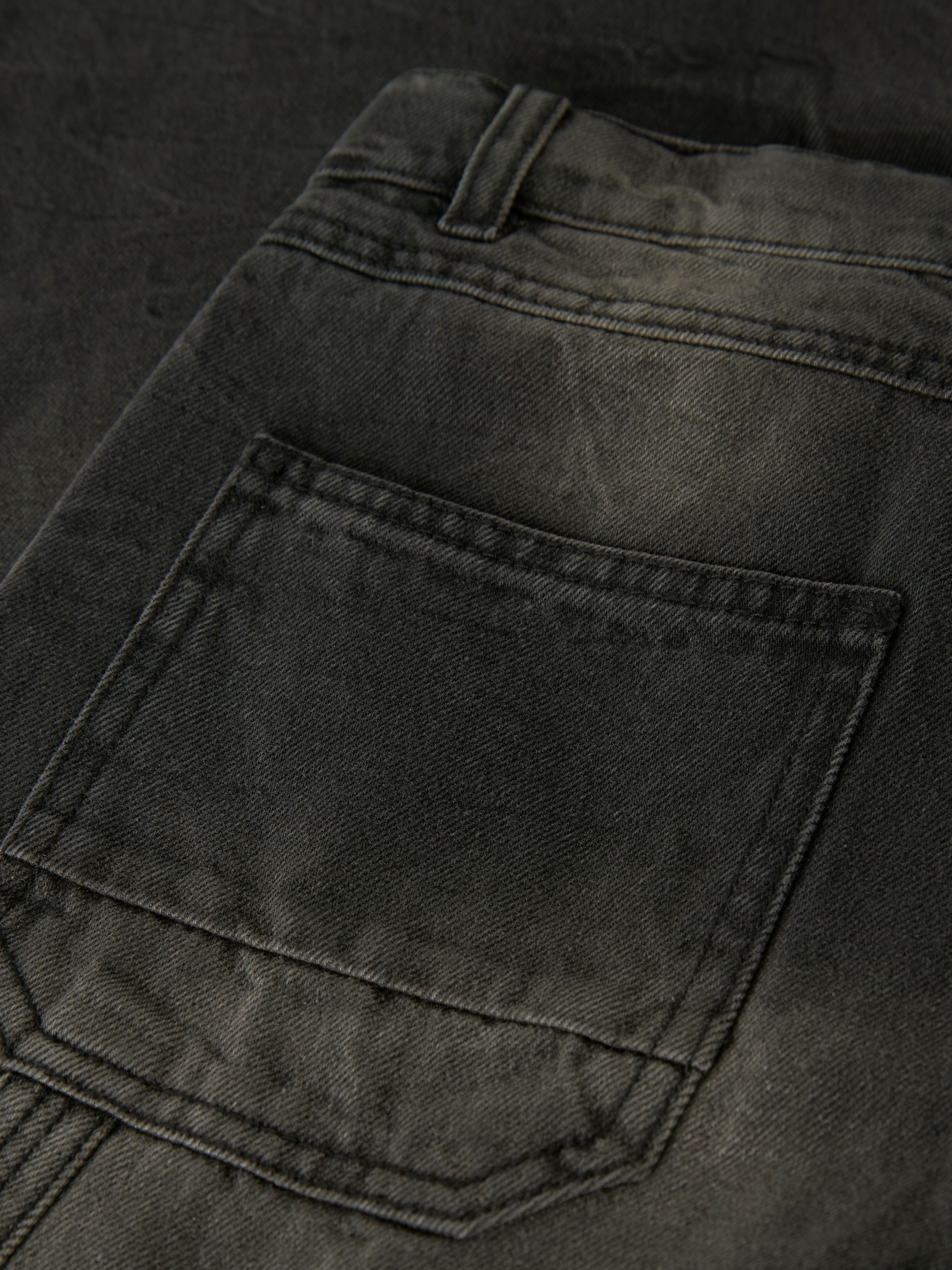 Name It Jeans à 5 poches »NKMRYAN für Jungen mit geradem Bein und 5-Pocket-Style« uni, décontracté, straight fit, coton, denim