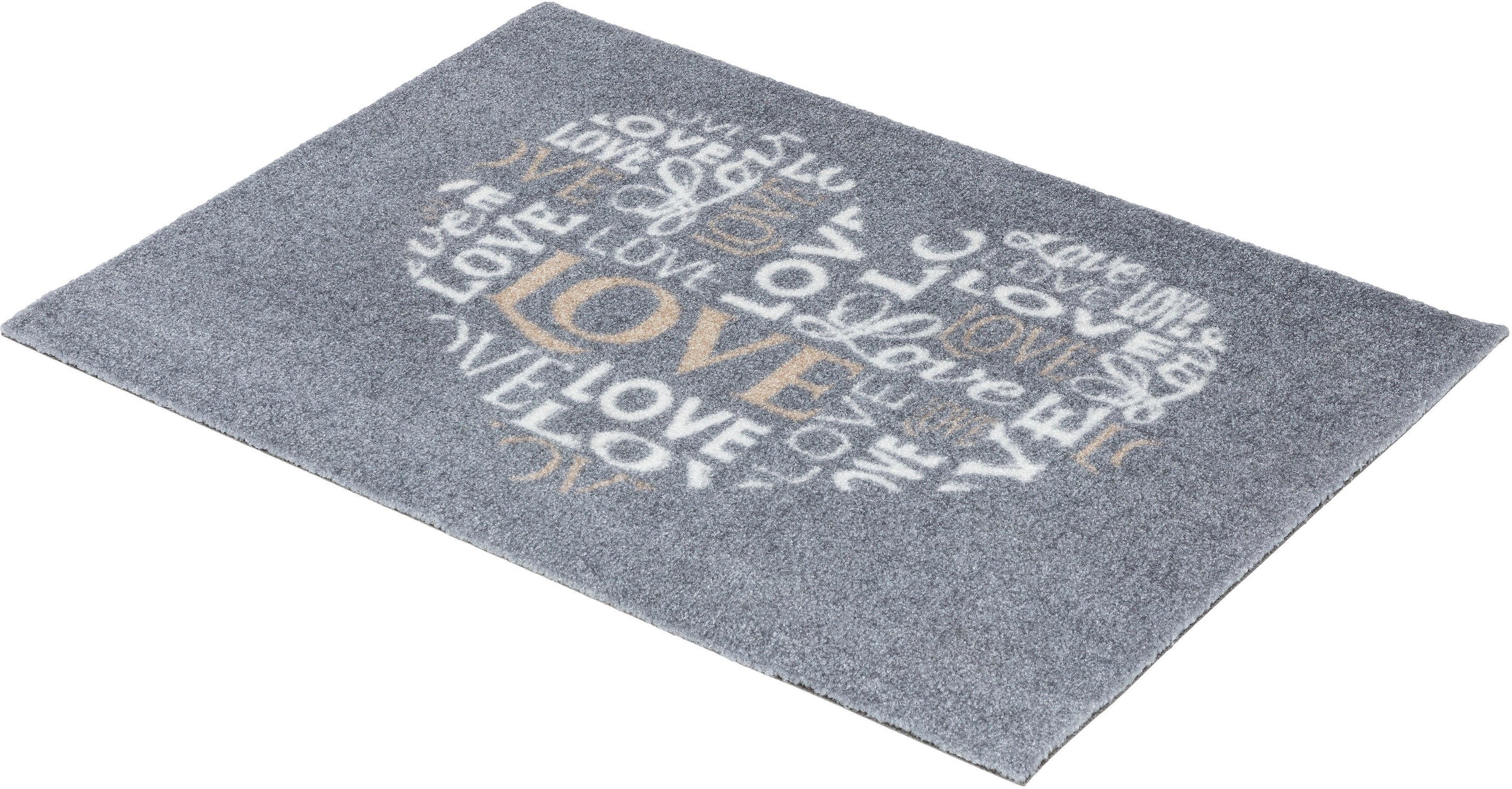 Image of ASTRA Fussmatte »Felicido 802«, rechteckig, 6 mm Höhe, Schmutzfangmatte, mit Spruch bei Ackermann Versand Schweiz