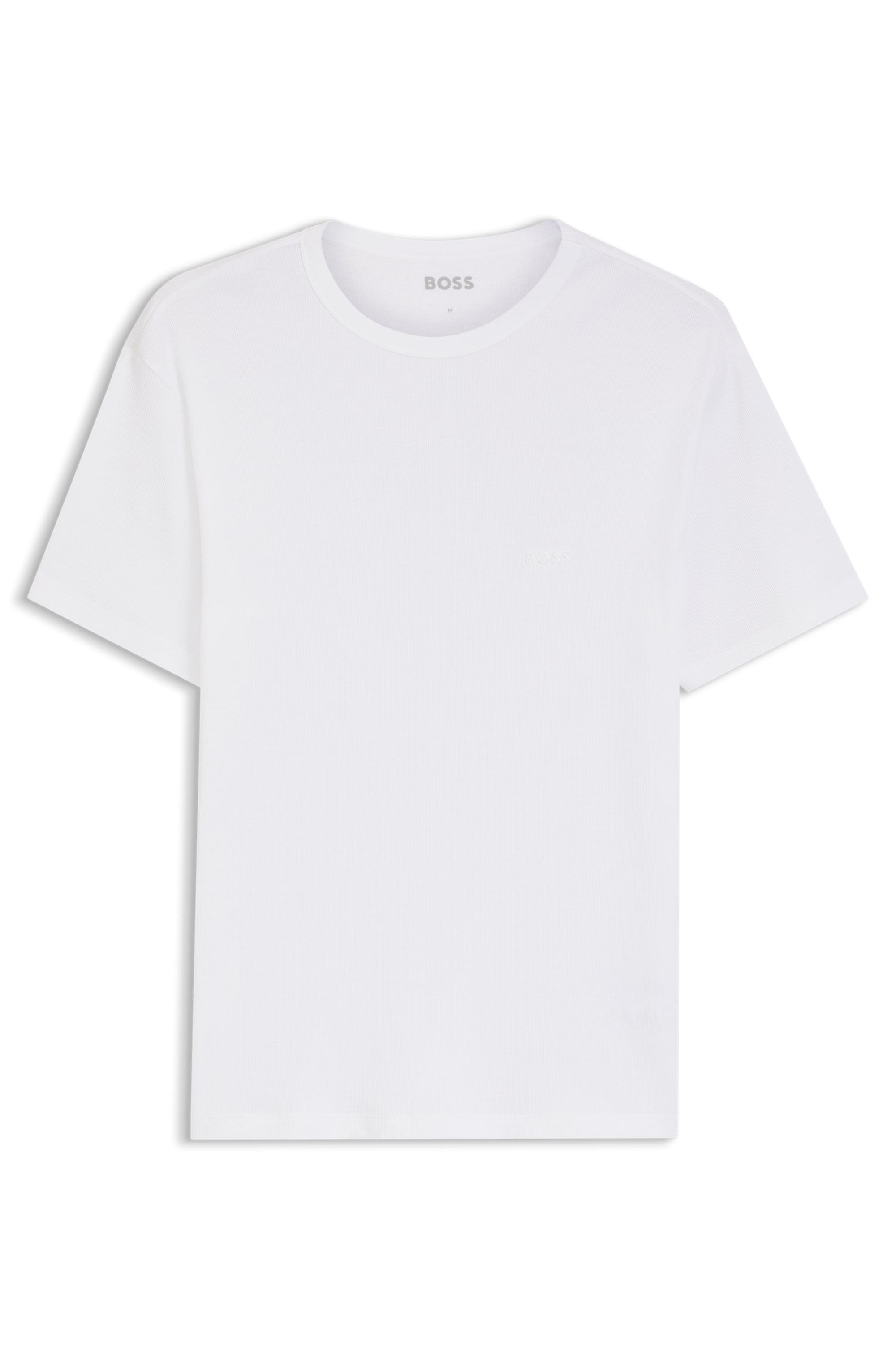 BOSS T-Shirt Ton in Ton Stickerei