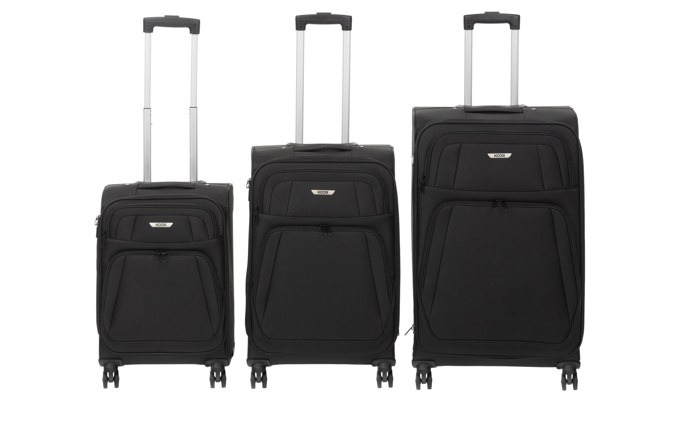 KOOR Set de valises »Stoff 3-teilig«