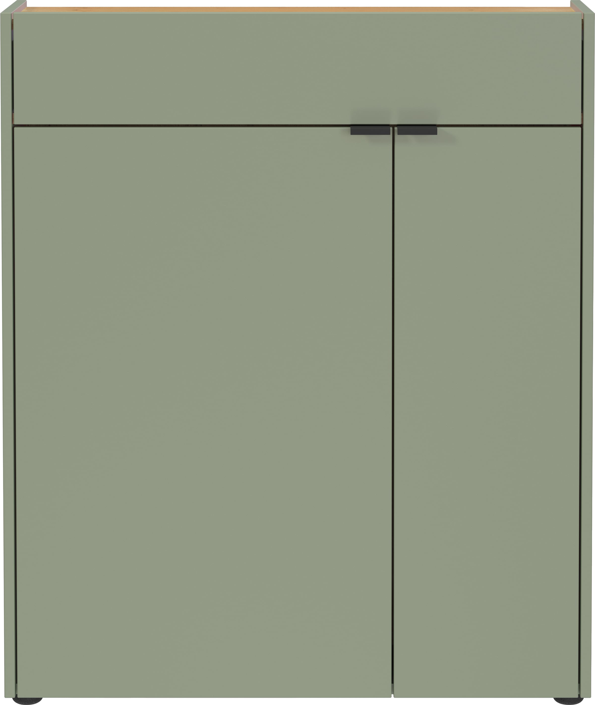GERMANIA Garderoben-Set »Ameca«, (2 St.), Garderoben-Set bestehend aus Mehrzweckschrank und Spiegel