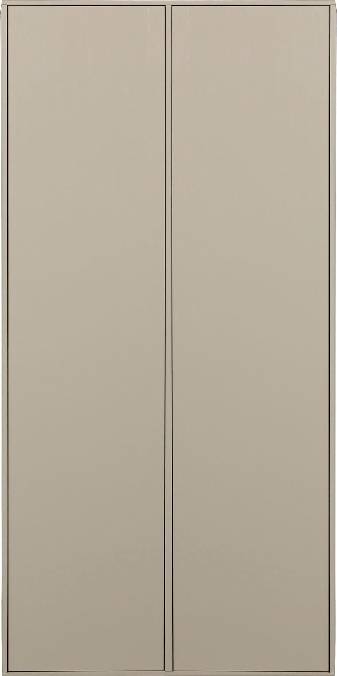 Image of WOOOD Mehrzweckschrank "Daily FSC-Kiefernholz mit Druckmechanismus" H 200 x B 100 x T 58 cm, einfach zu montierbar, pfleigleicht