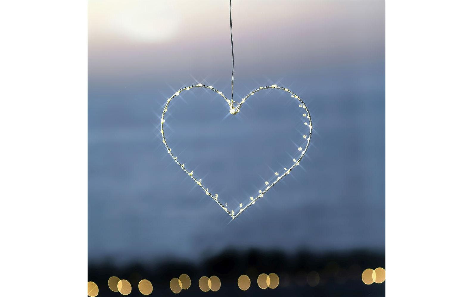 jetzt Dekolicht »LED LED weiss« kaufen Sirius klein Liva Herz