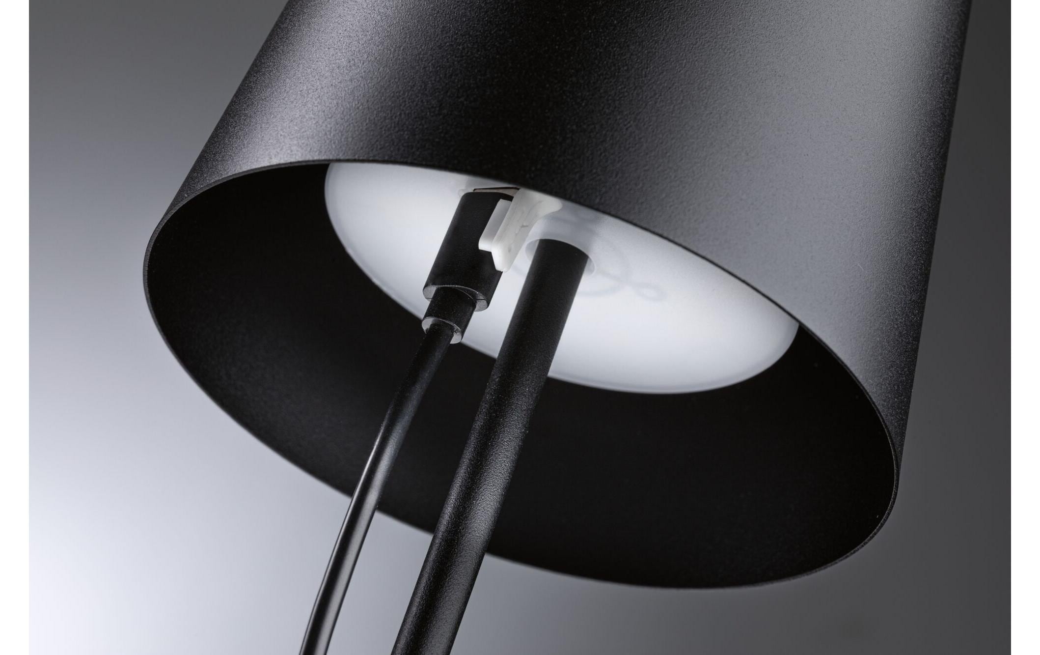 Paulmann Lampe de table extérieure LED »Akkuleuchte Gilo IP44 dimmbar« 1 cuis