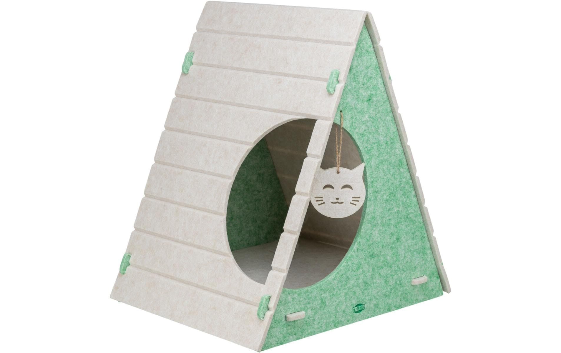 TRIXIE Grotte des animaux »Lucy Höhle Filz dreieckig 46 x 50 x 38 cm« forme stable