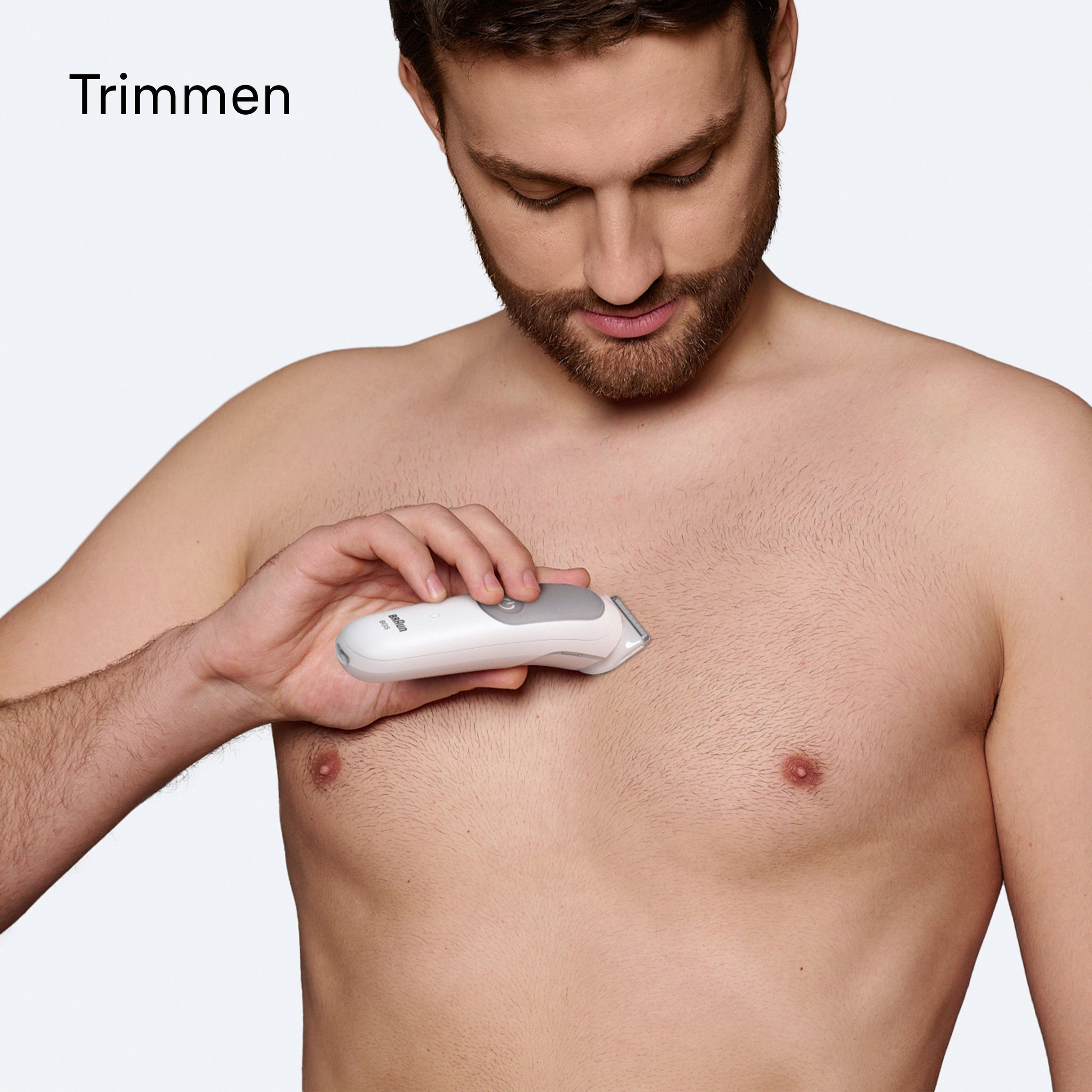 Braun Tondeuse à cheveux »Body Groomer BG5500« taille pour zones sensibles, autonomie batterie 100 min, étanche