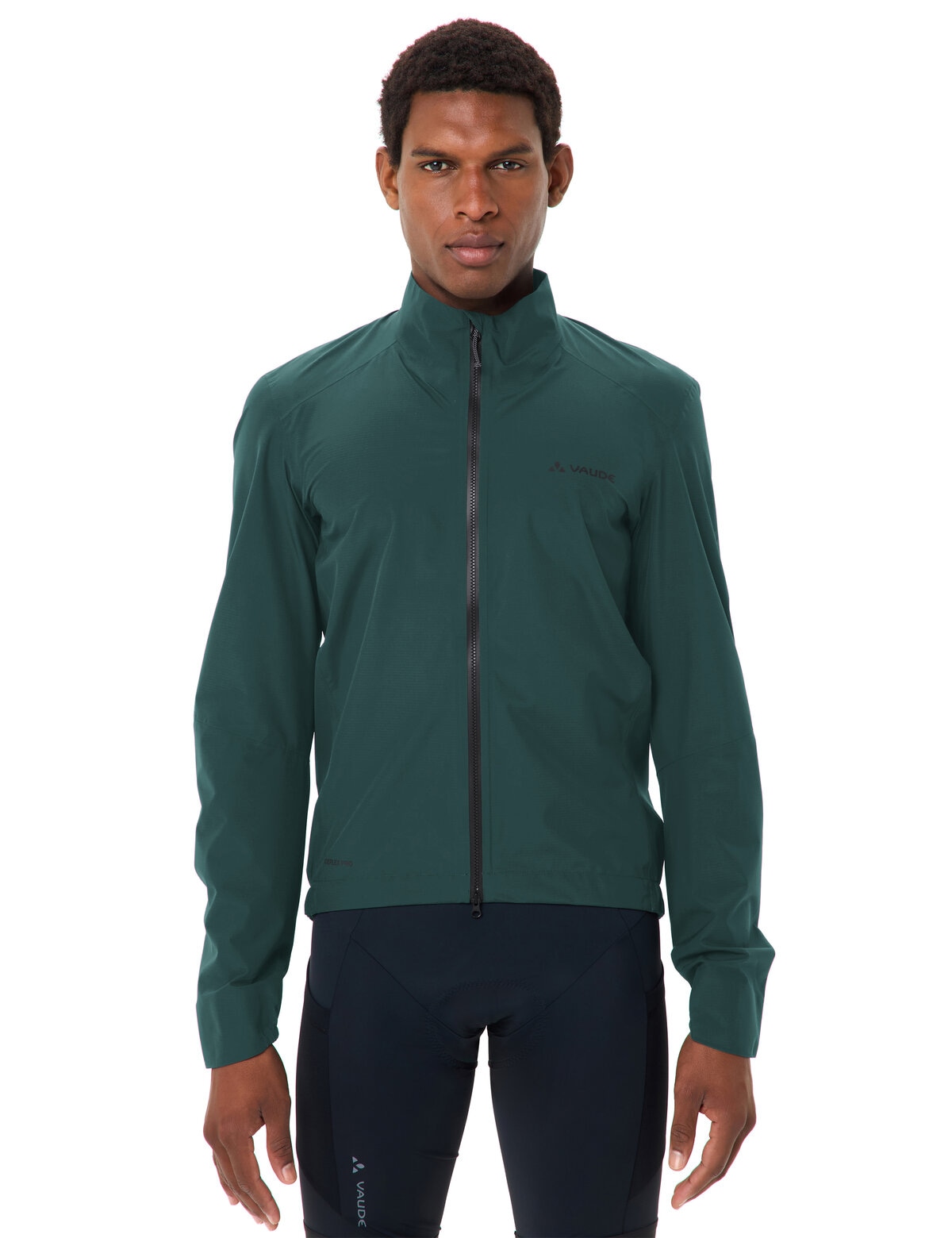 VAUDE Veste de vélo »Men's Kuro Pro Rain Jacket« style sportif, matière déperlante, coupe-vent