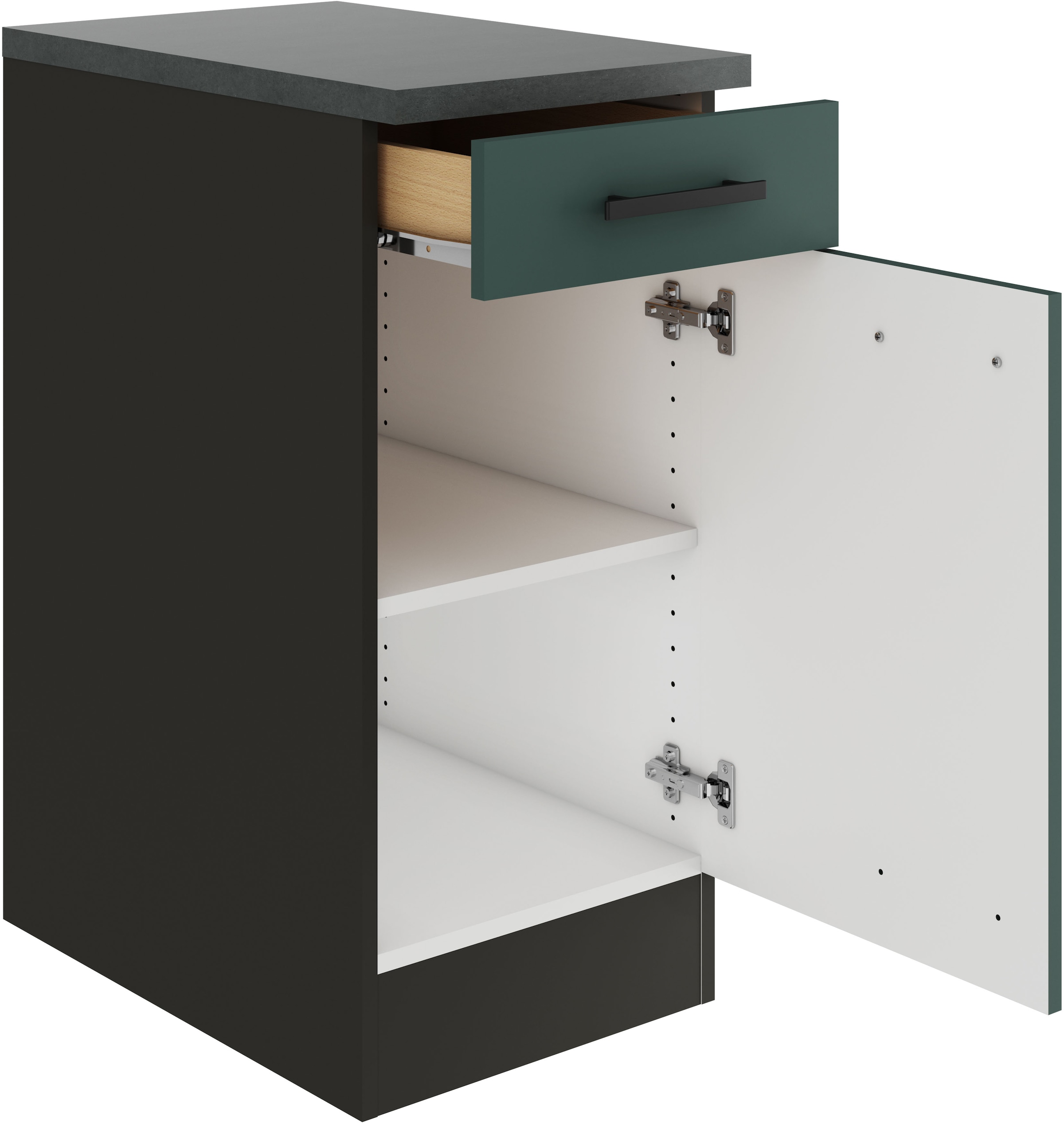 OPTIFIT Unterschrank »Palma«, Breite 40 cm, mit 1 Tür und 1 Schubkasten