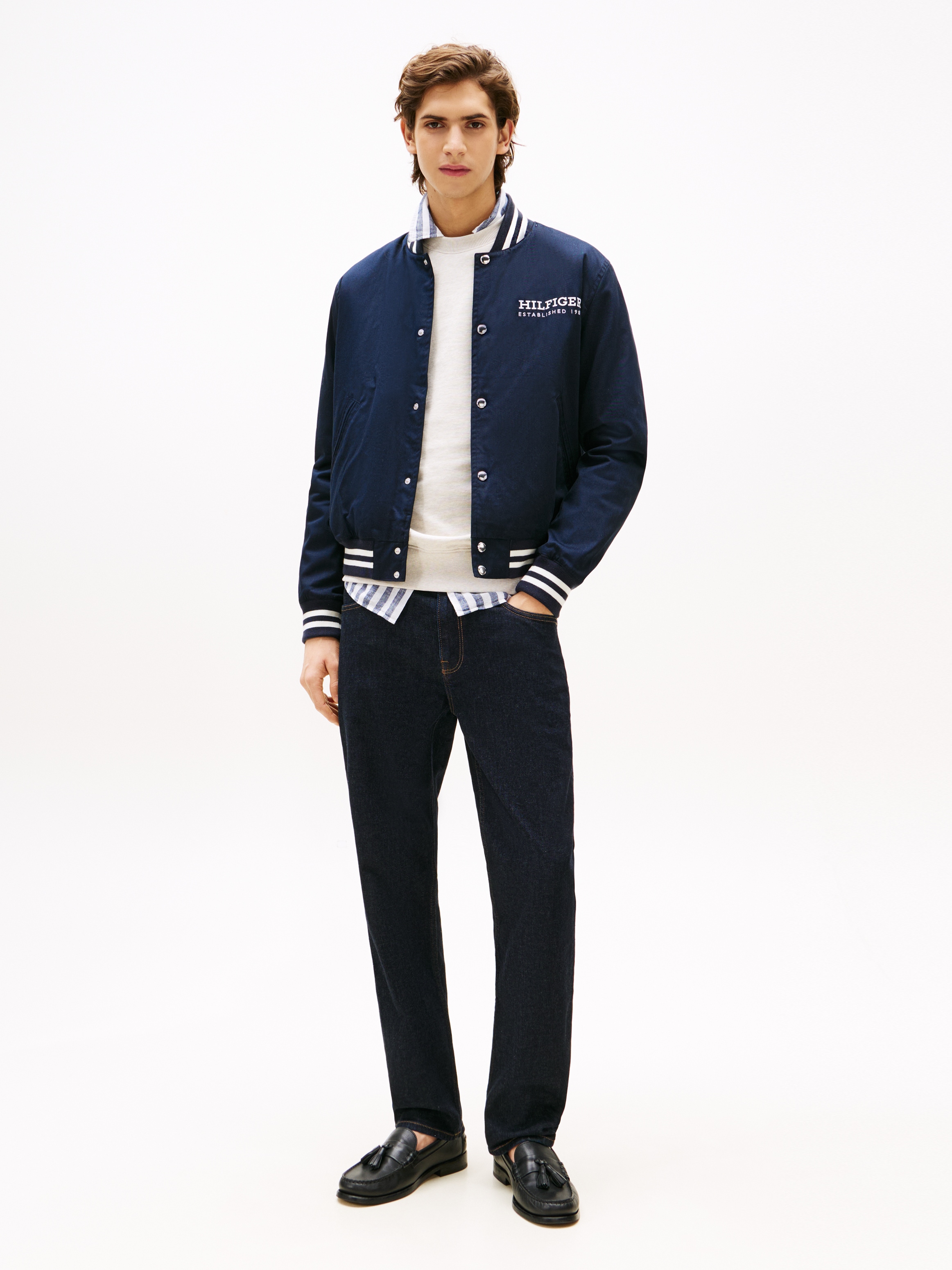 Tommy Hilfiger Blouson »AMERICANA VARSITY JKT«, mit grossem Rückenprint