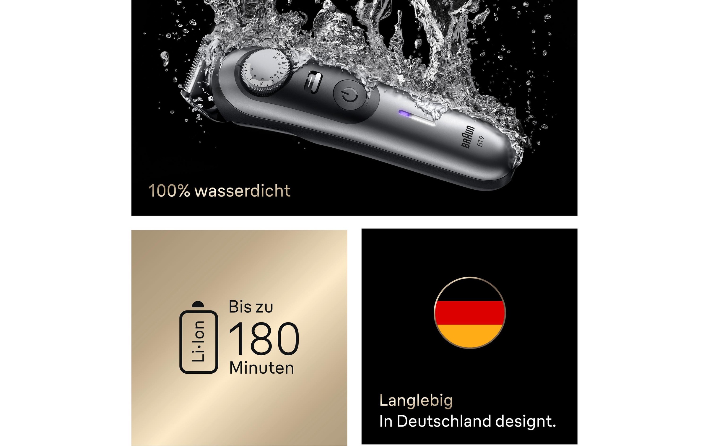 Braun Bartschneider »Serie 9 BT9520«