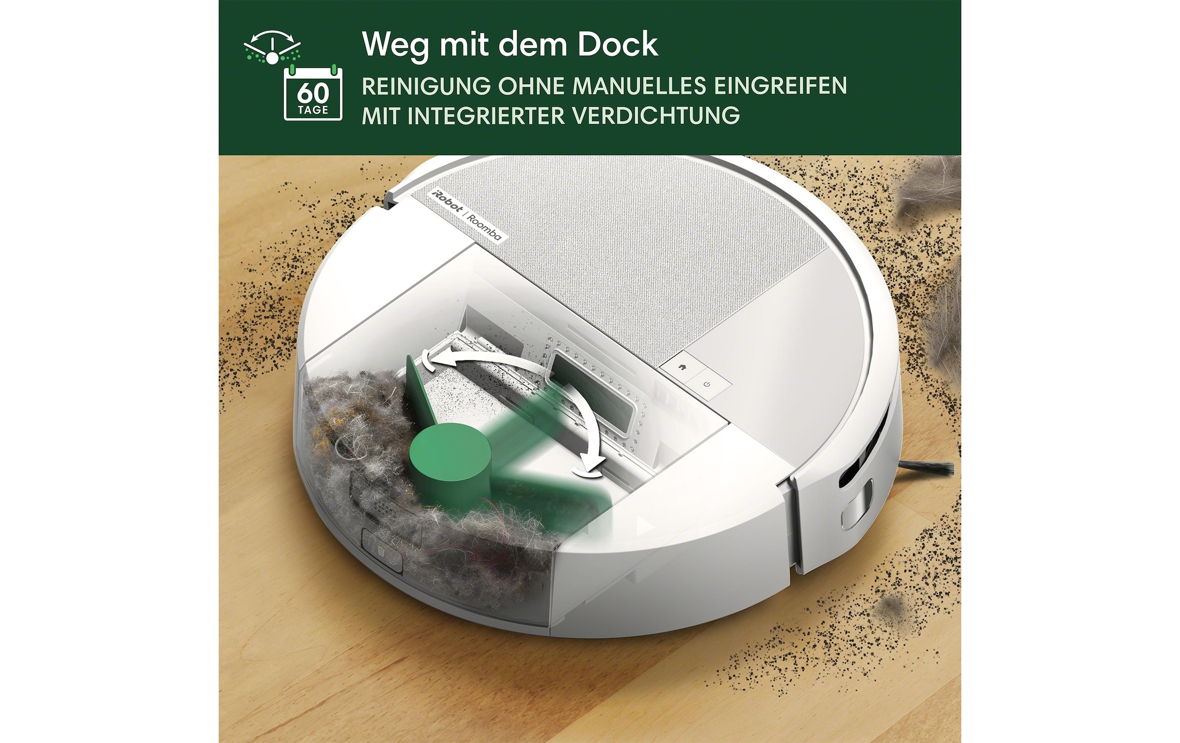 iRobot Nass-Trocken-Saugroboter »Roomba 205 DustCompactor Combo«