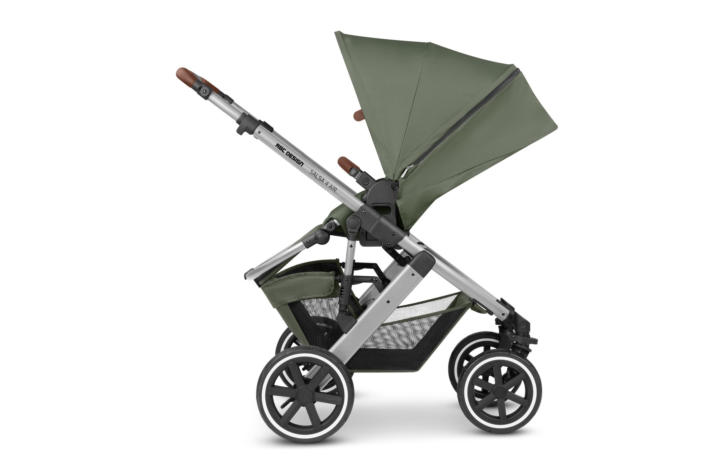 ABC Design Kombi-Kinderwagen »Salsa 4 Air Olive«, 22 kg