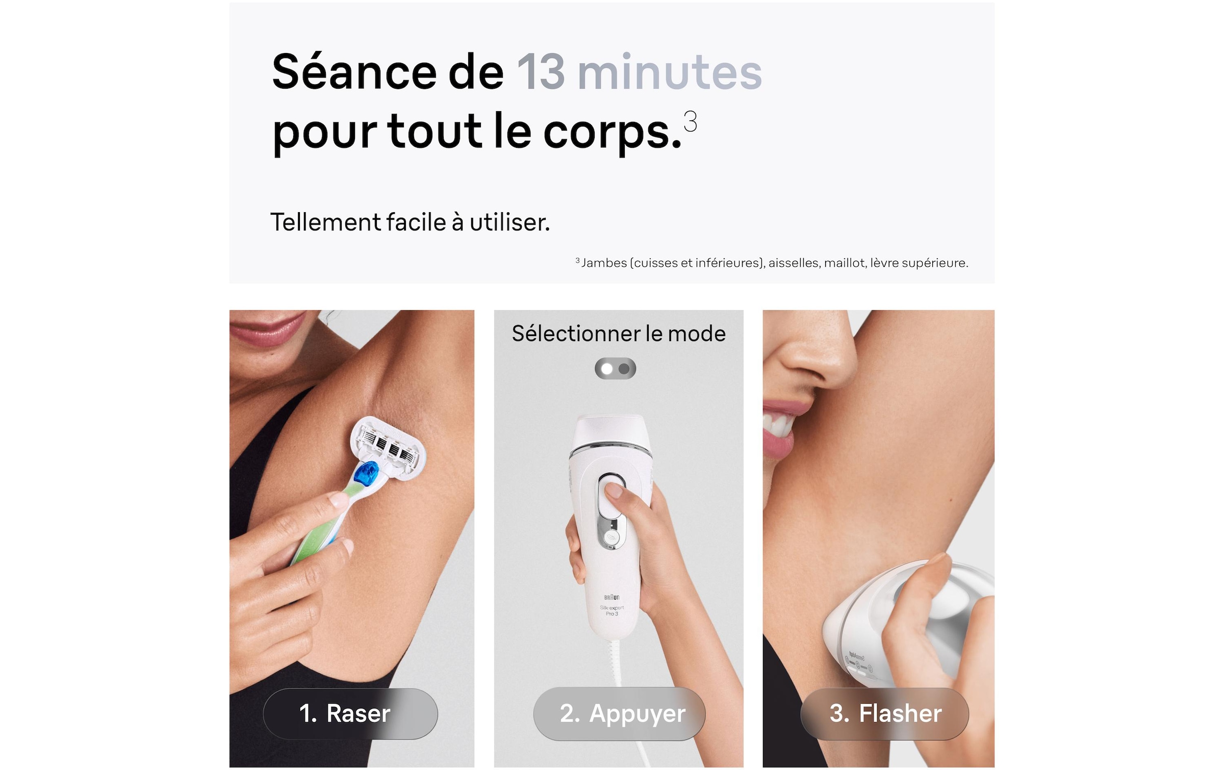 Braun IPL-Haarentferner »Silk-expert Pro« 100 Lichtimpulse