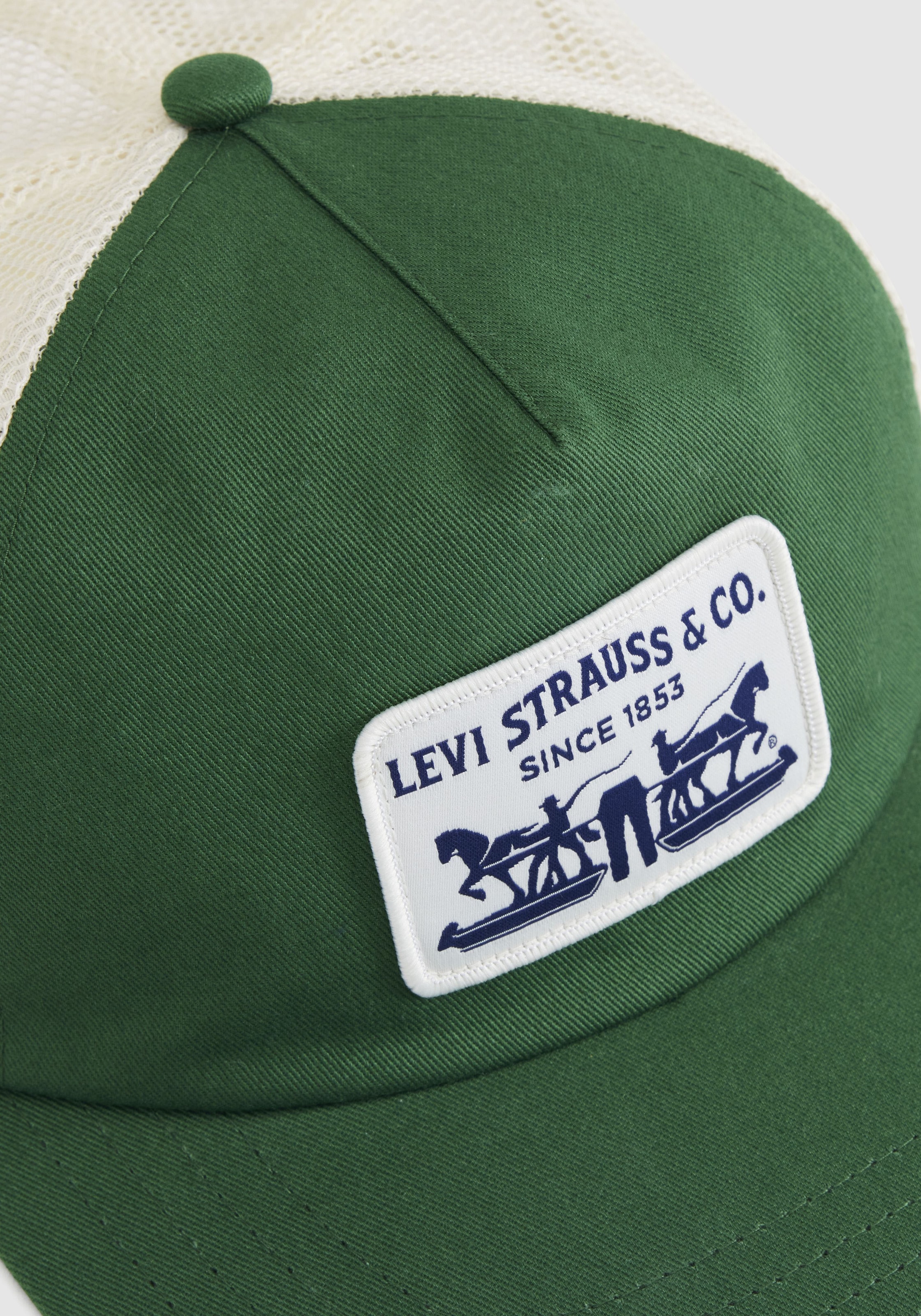 Levi's® Casquette de camionneur »PRESIDIO TRUCKER« mit Logo Stickerei