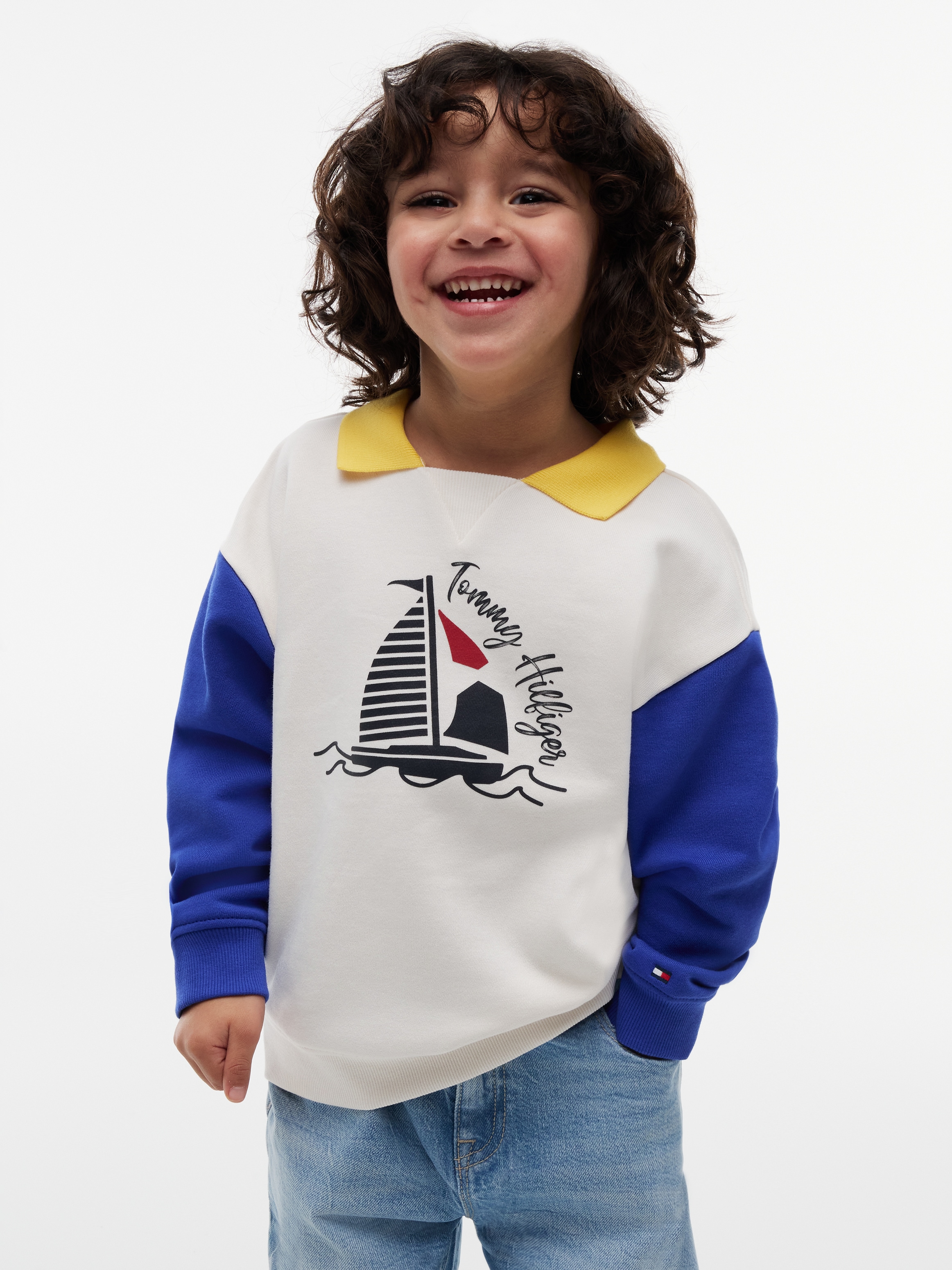 Image of Tommy Hilfiger Sweatshirt, Kinder bis 16 Jahre, Druck