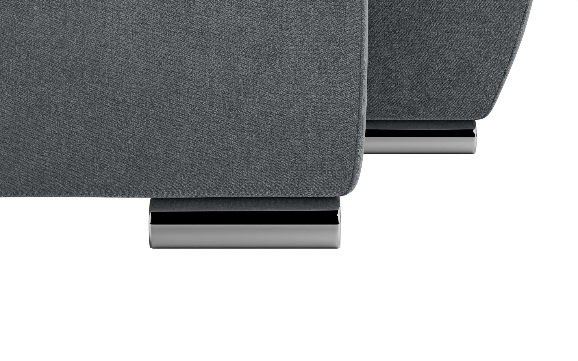 INOSIGN Ecksofa »HAVERHILL Schlafsofa mit Bettkasten, Masse B/H/T: 237/89/166 cm«, L-Form mit Recamiere links oder rechts bestellbar, Wellenunterfederung