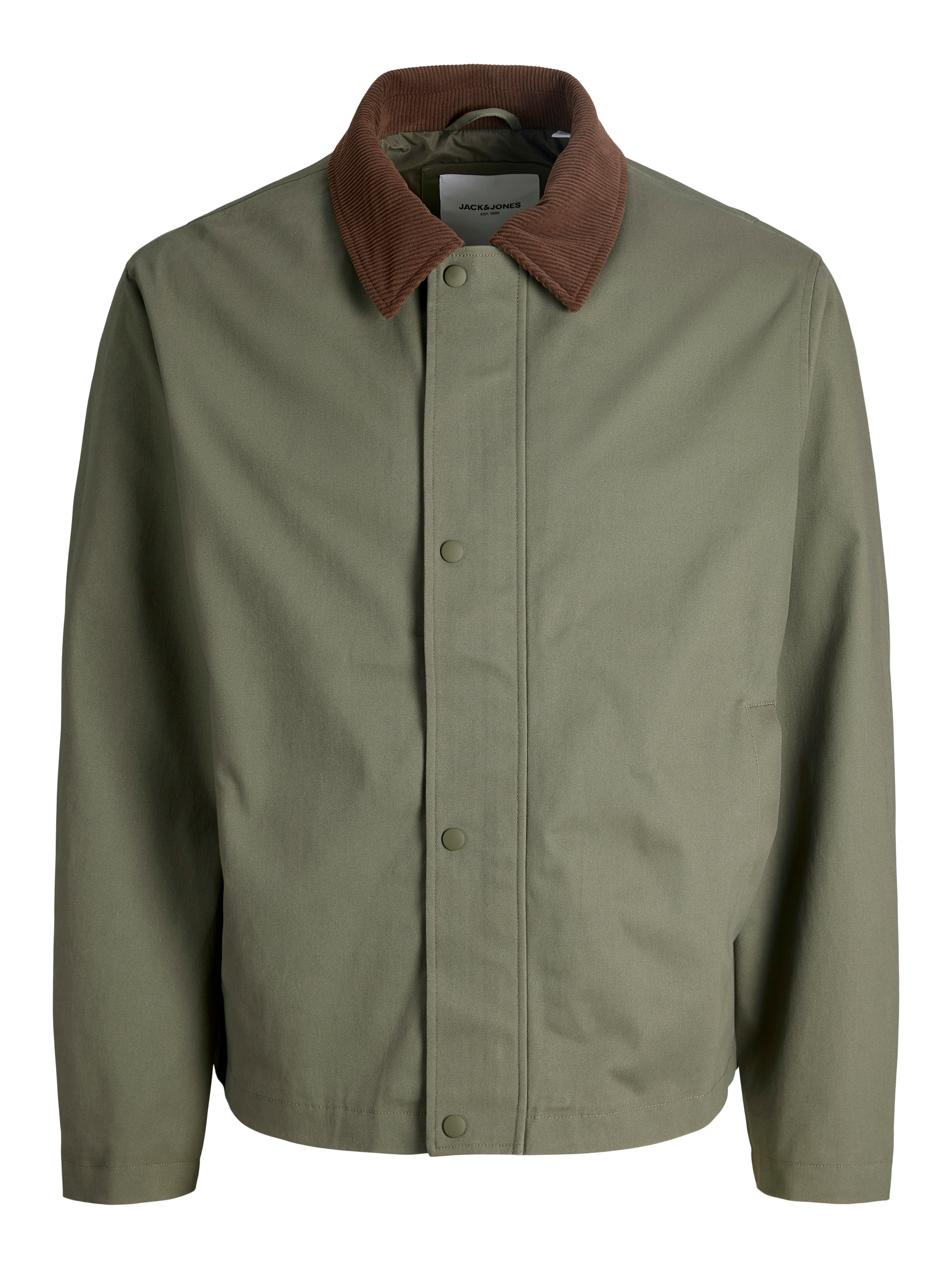 Jack & Jones Kurzjacke »JJEGRAHAM WORKER JACKET SN« mit Fly-Away-Kragen