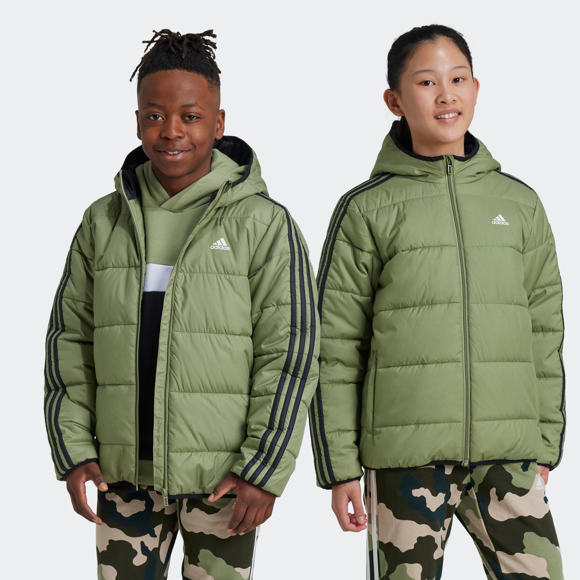 adidas Sportswear Outdoorjacke »J ESS 3S PAD«