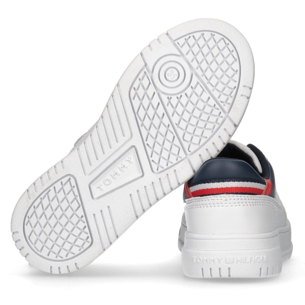 Tommy Hilfiger Sneaker »LOW CUT LACE-UP SNEAKER«, mit Baumwollfutter, Freizeitschuh, Halbschuh, Schnürschuh