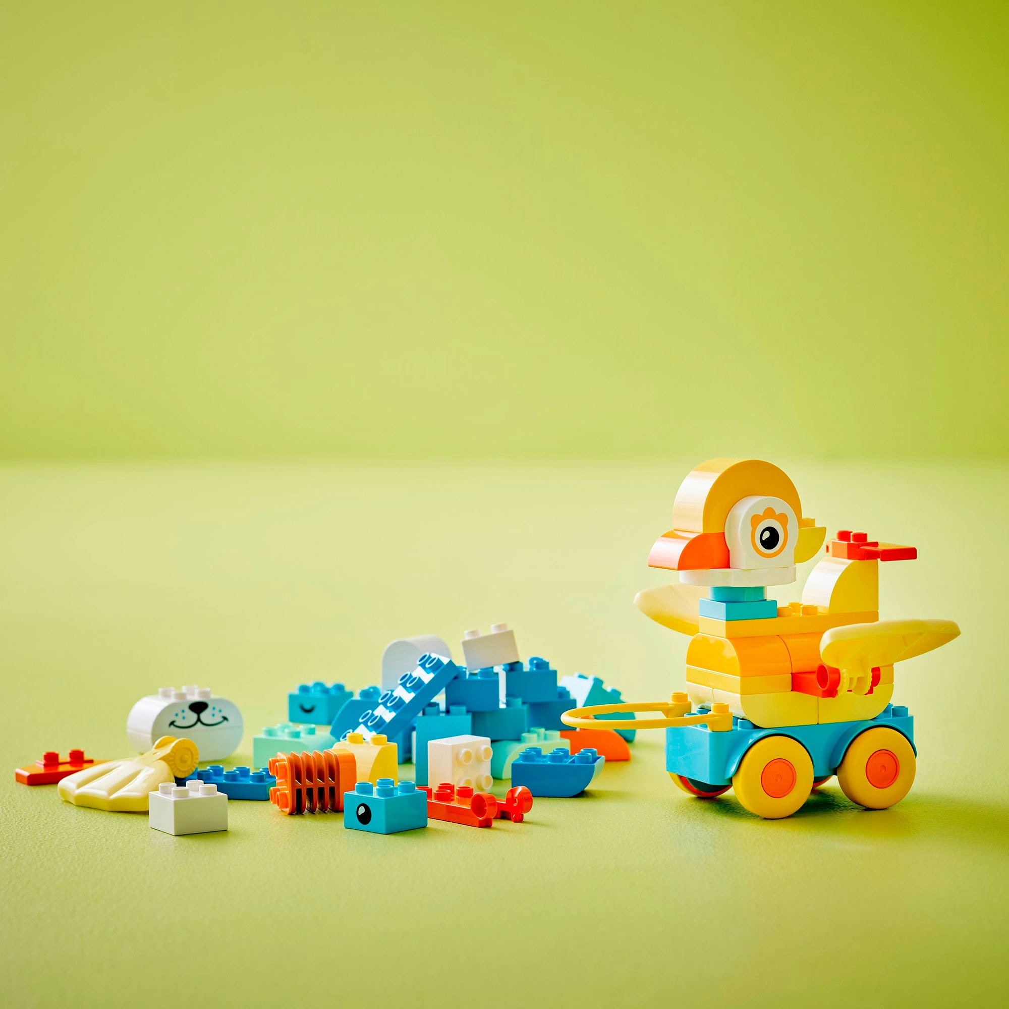 LEGO® Konstruktionsspielsteine »Tiere auf Rädern 3-in-1-Set (10448), LEGO DUPLO Town« Made in Europe