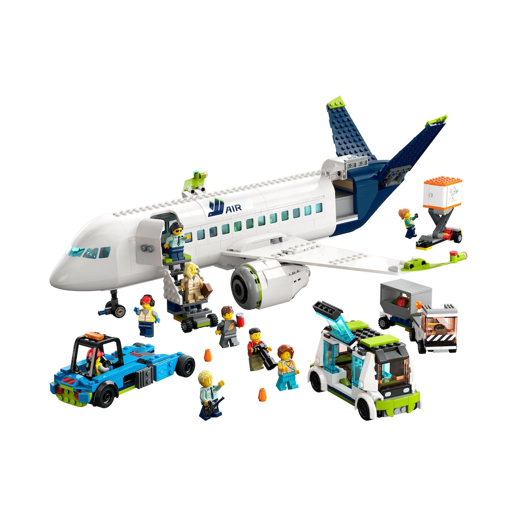 LEGO® Spielbausteine »Passagierflugzeug 60367«, (913 St.)