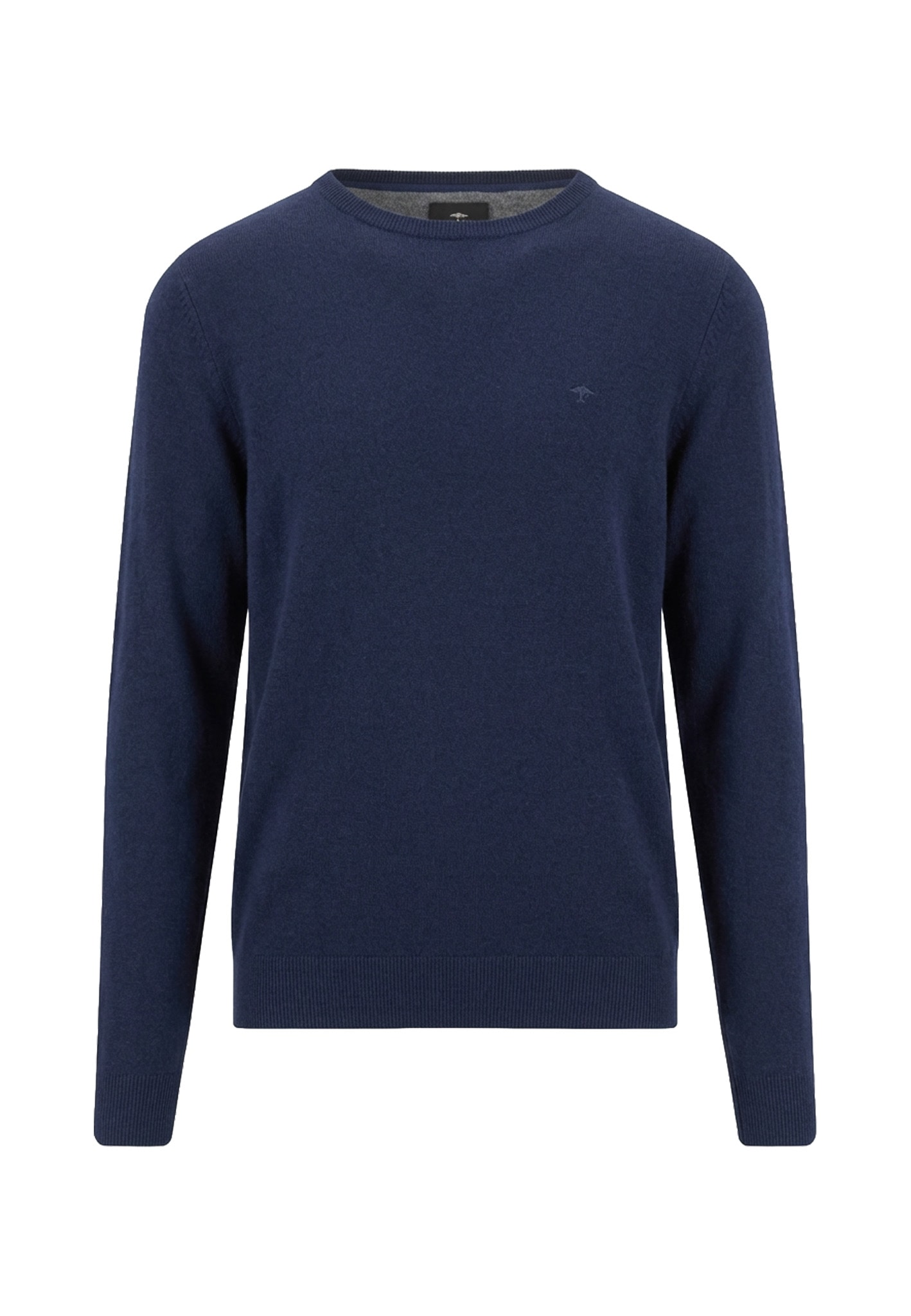 FYNCH-HATTON Strickpullover mit hochwertigem Kaschmiranteil, Rundhals, Casual Fit