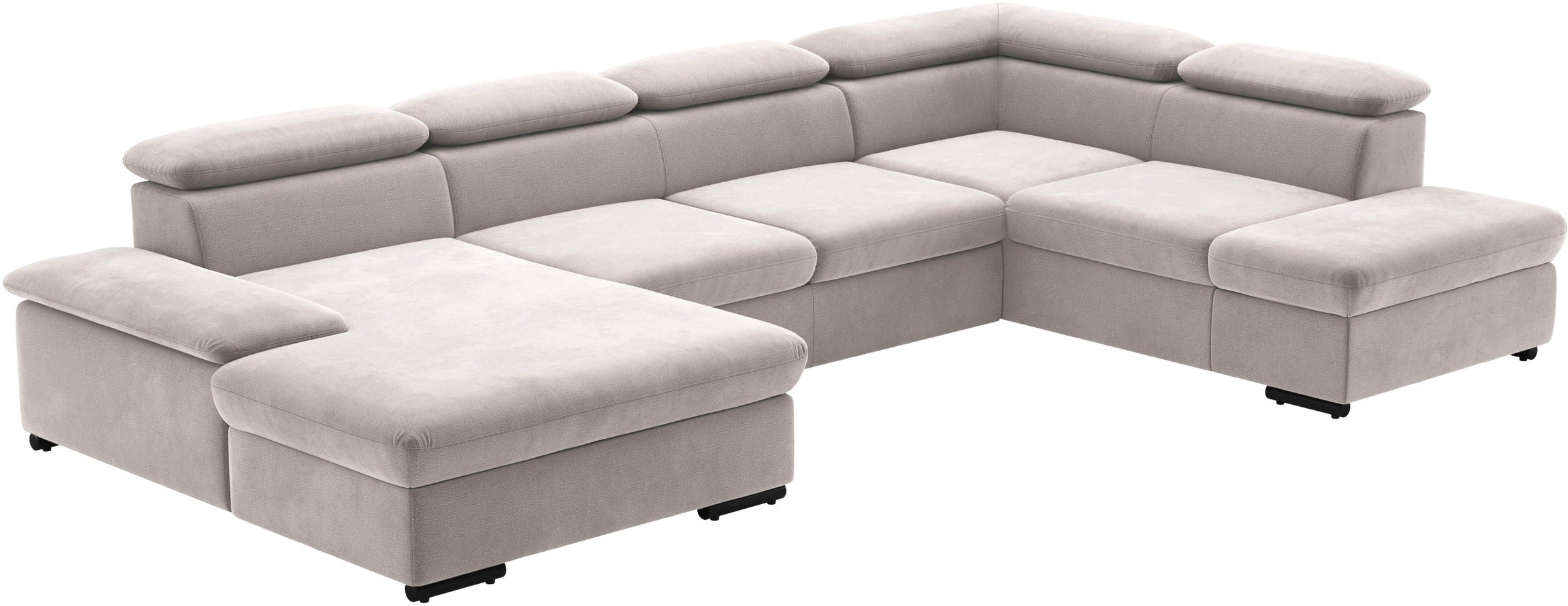 sit&more Wohnlandschaft »Alcudia U-Form«, wahlweise mit Bettfunktion