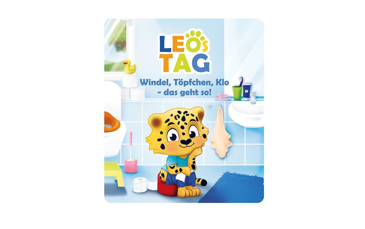 tonies Personnage de feuilleton audio »Leos Tag: Windel, Töpfchen, Klo – das geht so!«