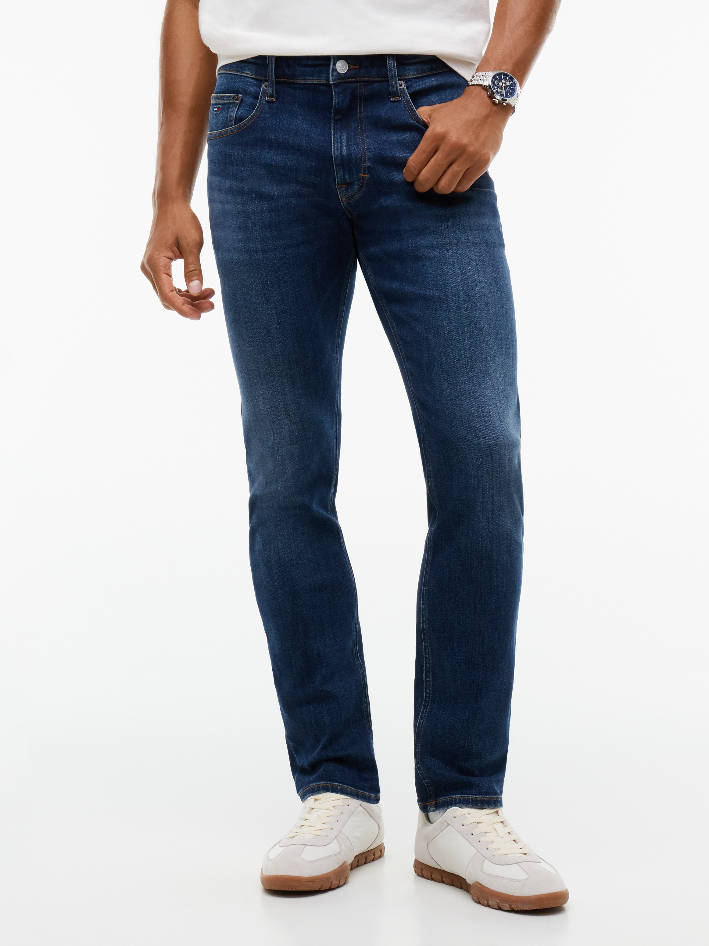 Image of Tommy Jeans Slim-fit-Jeans "SCANTON SLIM DJ0257" im 5-Pocket-Stil, Baumwollmix