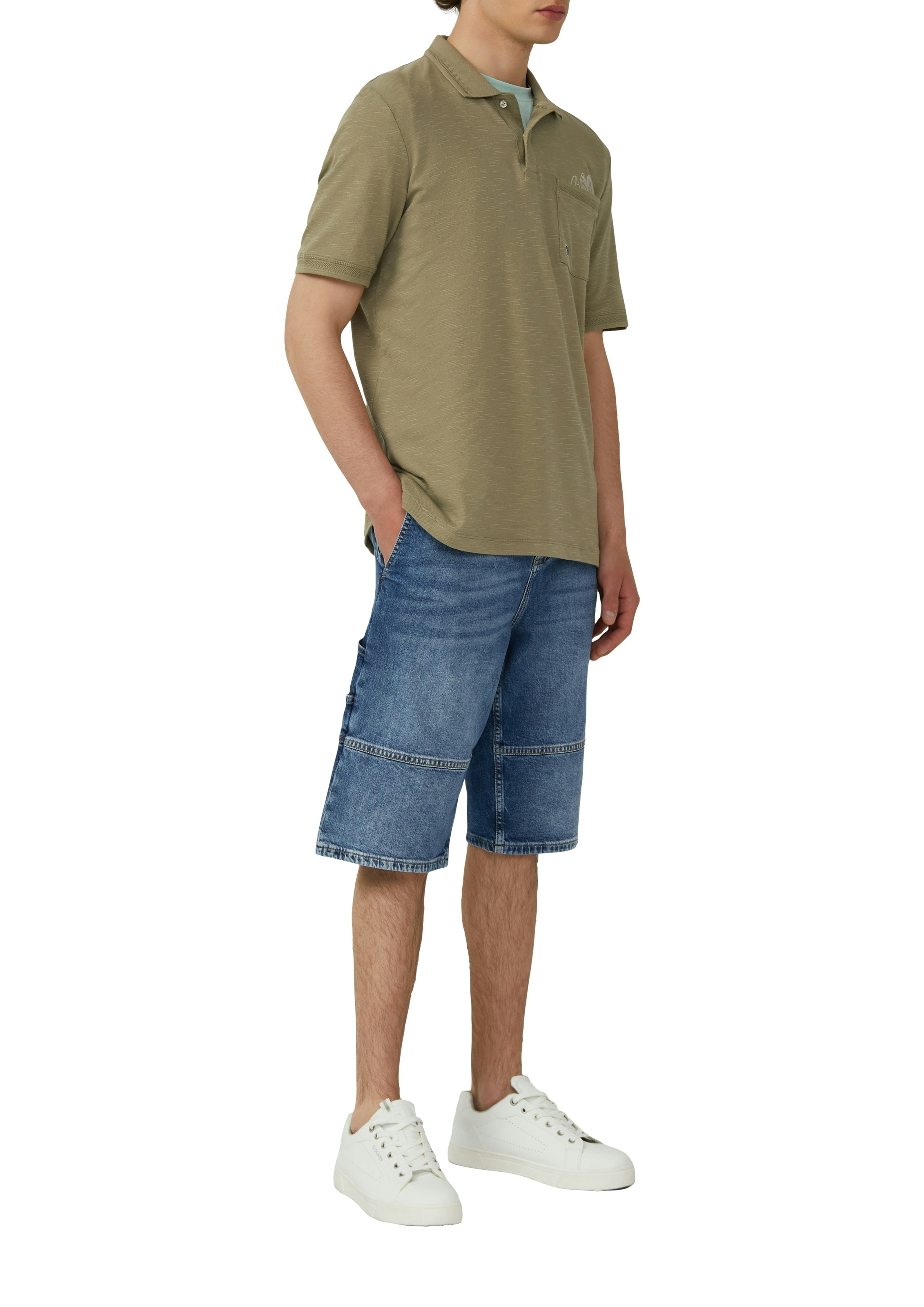 s.Oliver Bermuda  pantalon d'été en denim/jeans avec stretch