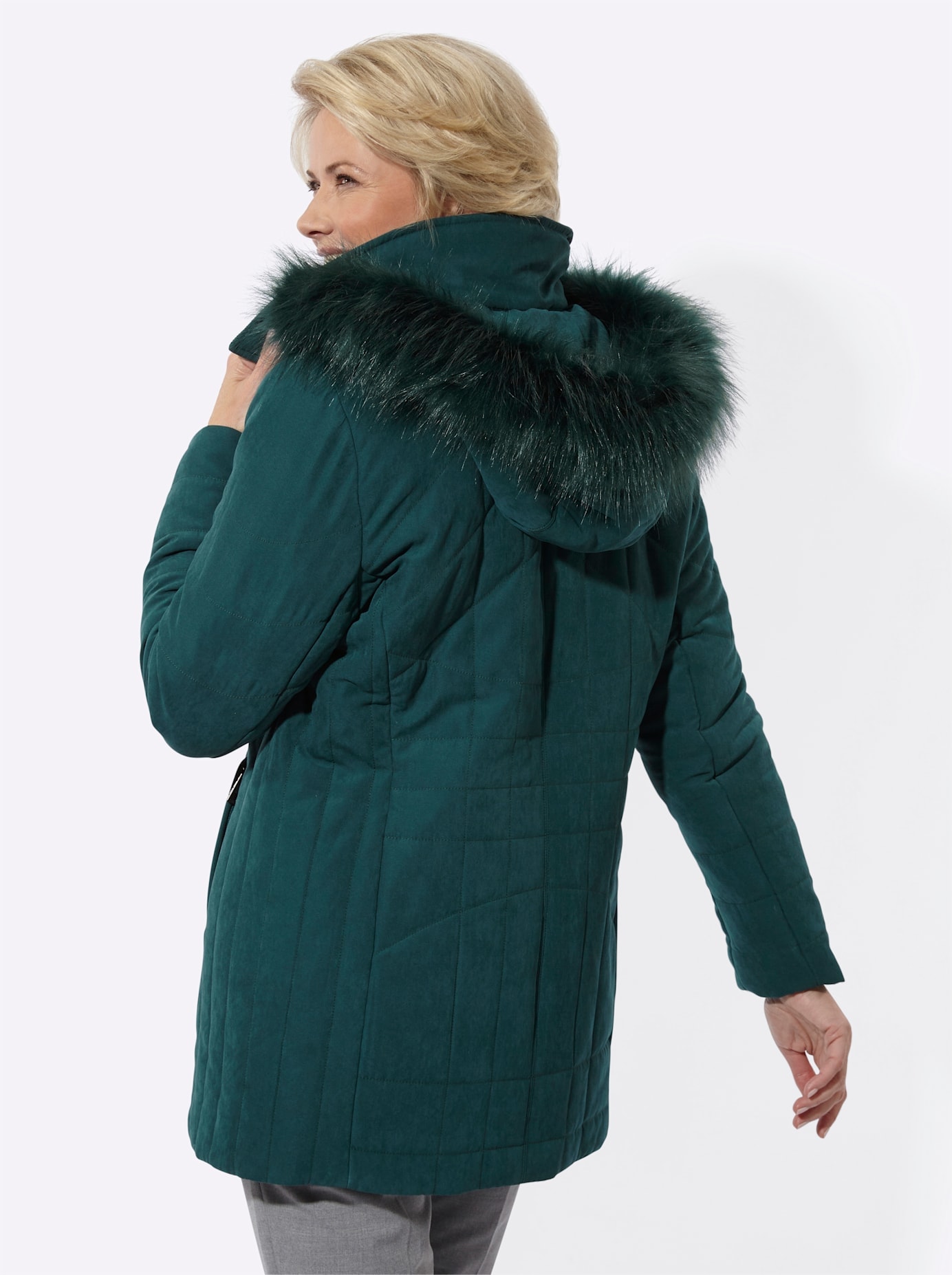Classic Veste matelassée mit Kapuze