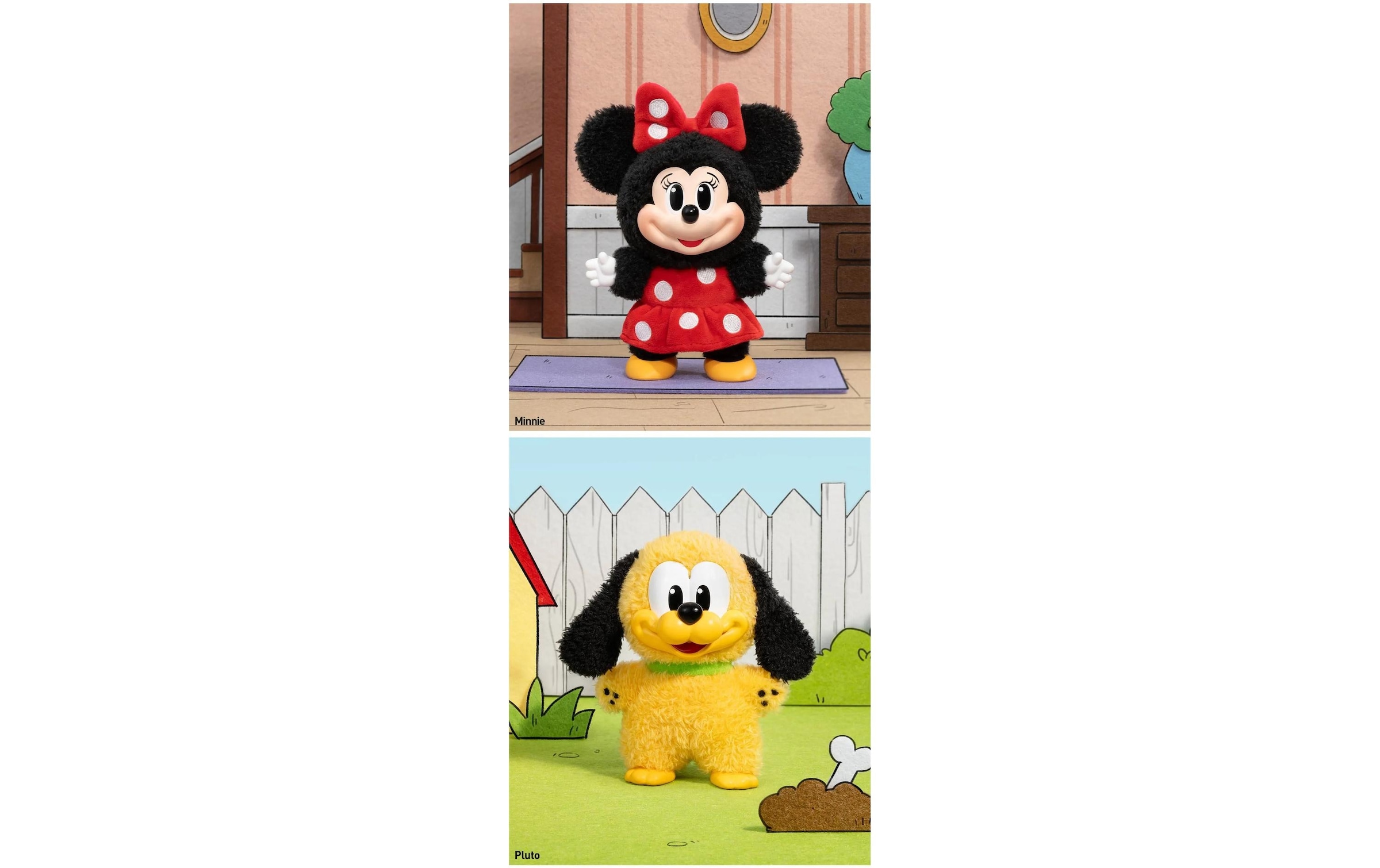 Plüschfigur »Pop Mart Plüsch-Anhänger Mickey Family Cute Together Series Blind Box«