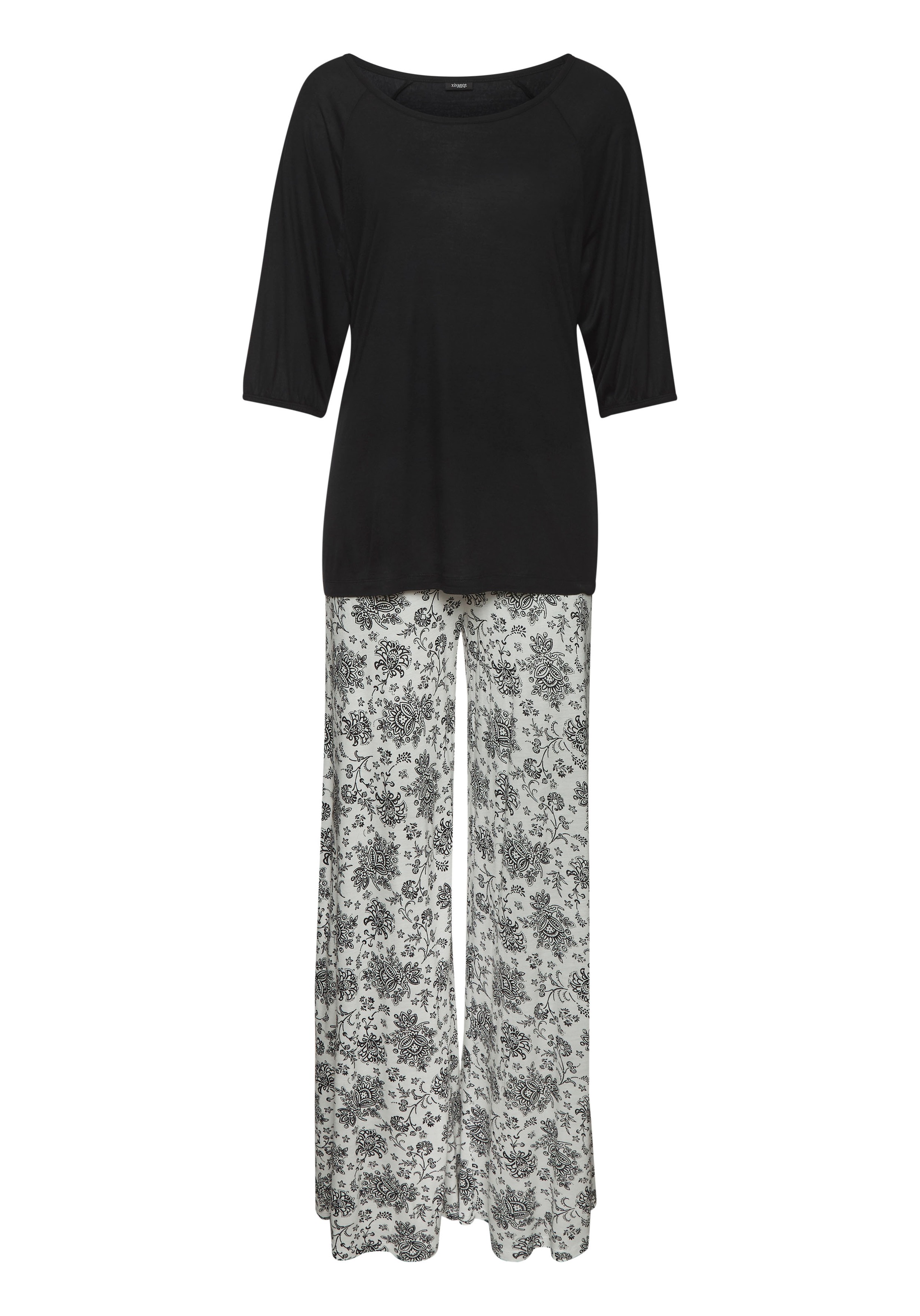 Vivance Dreams Pyjama, (2 tlg.), mit Paisleymuster