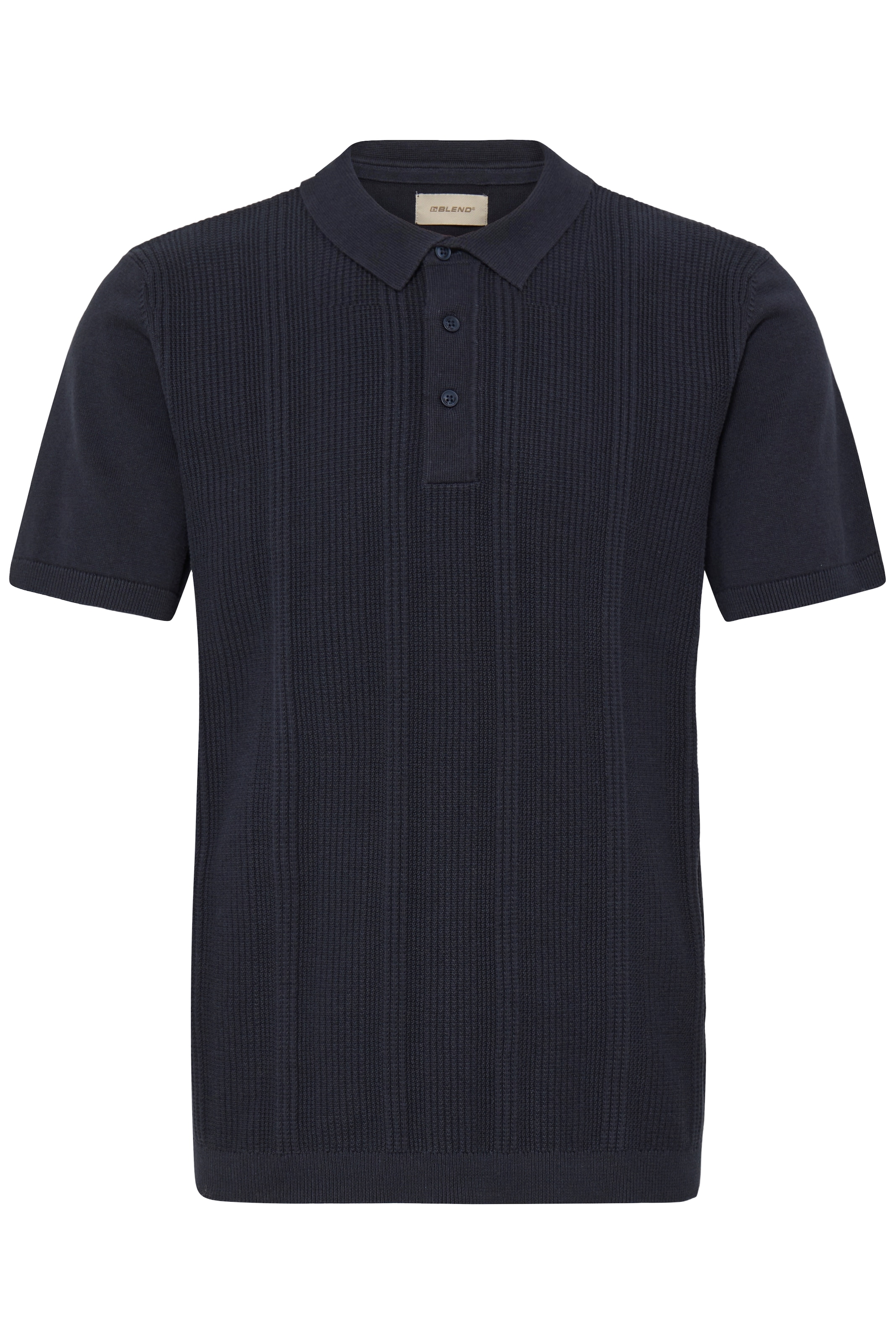 Image of Blend Polokragenpullover "BHBARON POLO PP NOOS" Baumwolle, regular fit