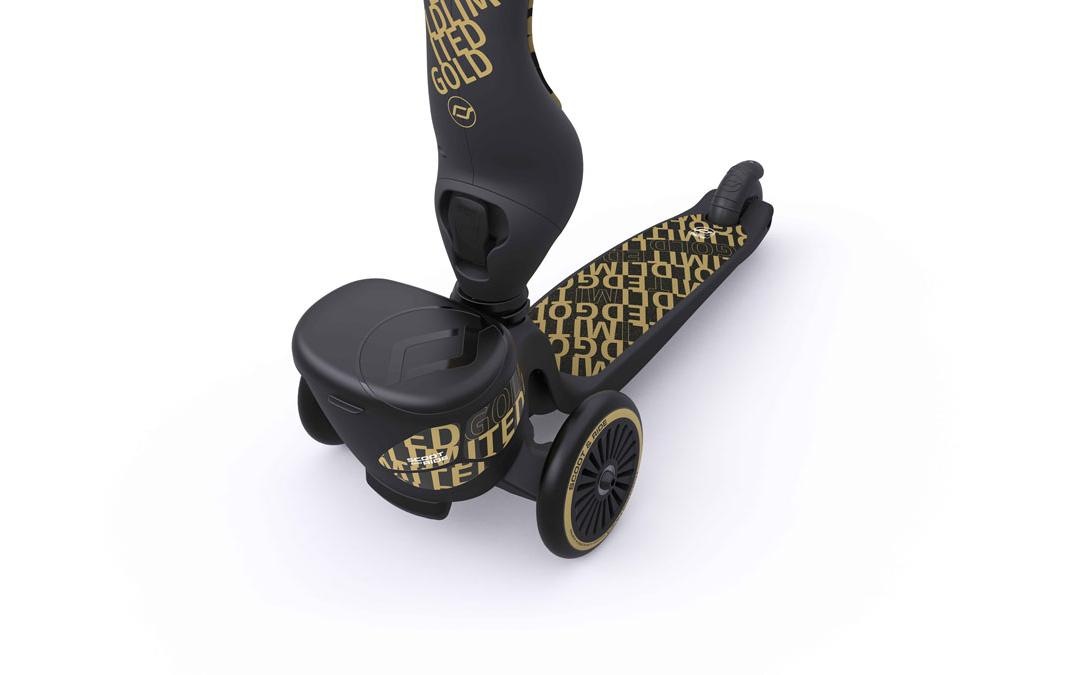 Dreiradscooter »Scoot and Ride 1 Gold/Schwarz«