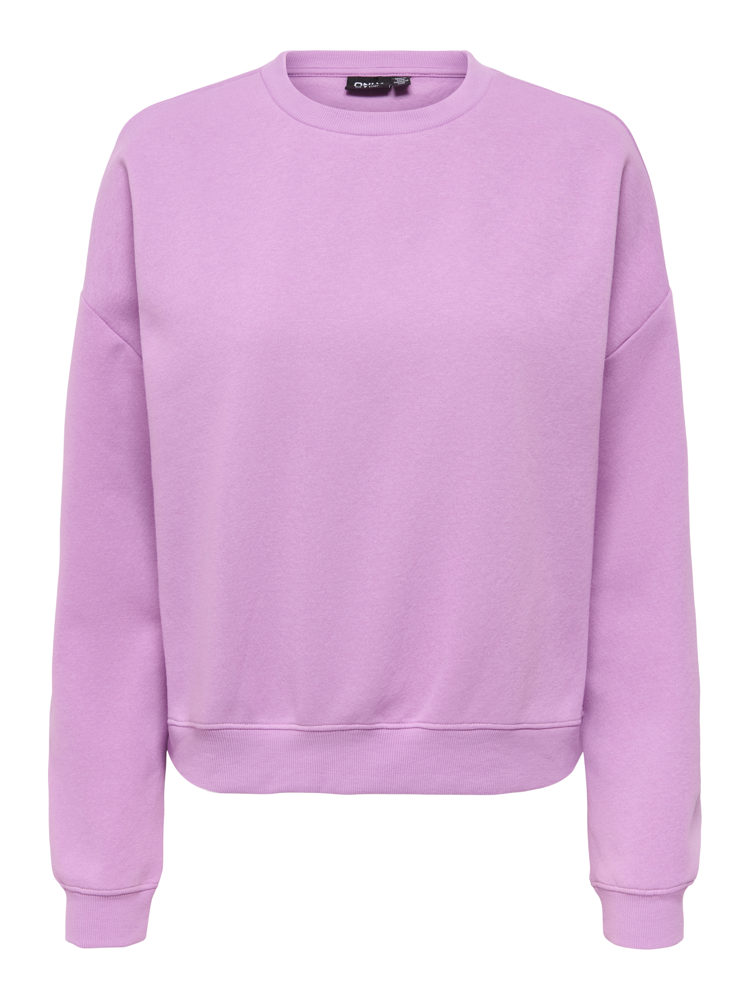ONLY Sweatshirt »ONLSWEAT L/S CREW OVERSIZE SWT«, Baumwollmischung, loose fit, Rundhals
