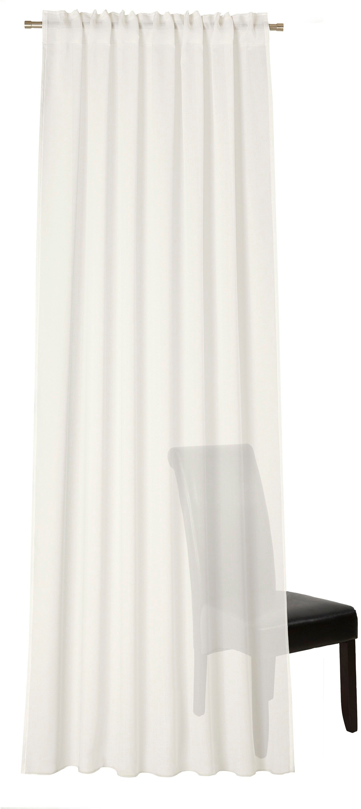 Neutex for you! Vorhang »Allure«, (1 St.), Schal mit Multifunktionsband,  Breite 140 cm, nach Mass kaufen