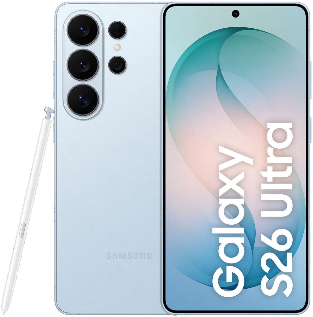 Samsung Smartphone "Galaxy S26 Ultra" Sky Blue