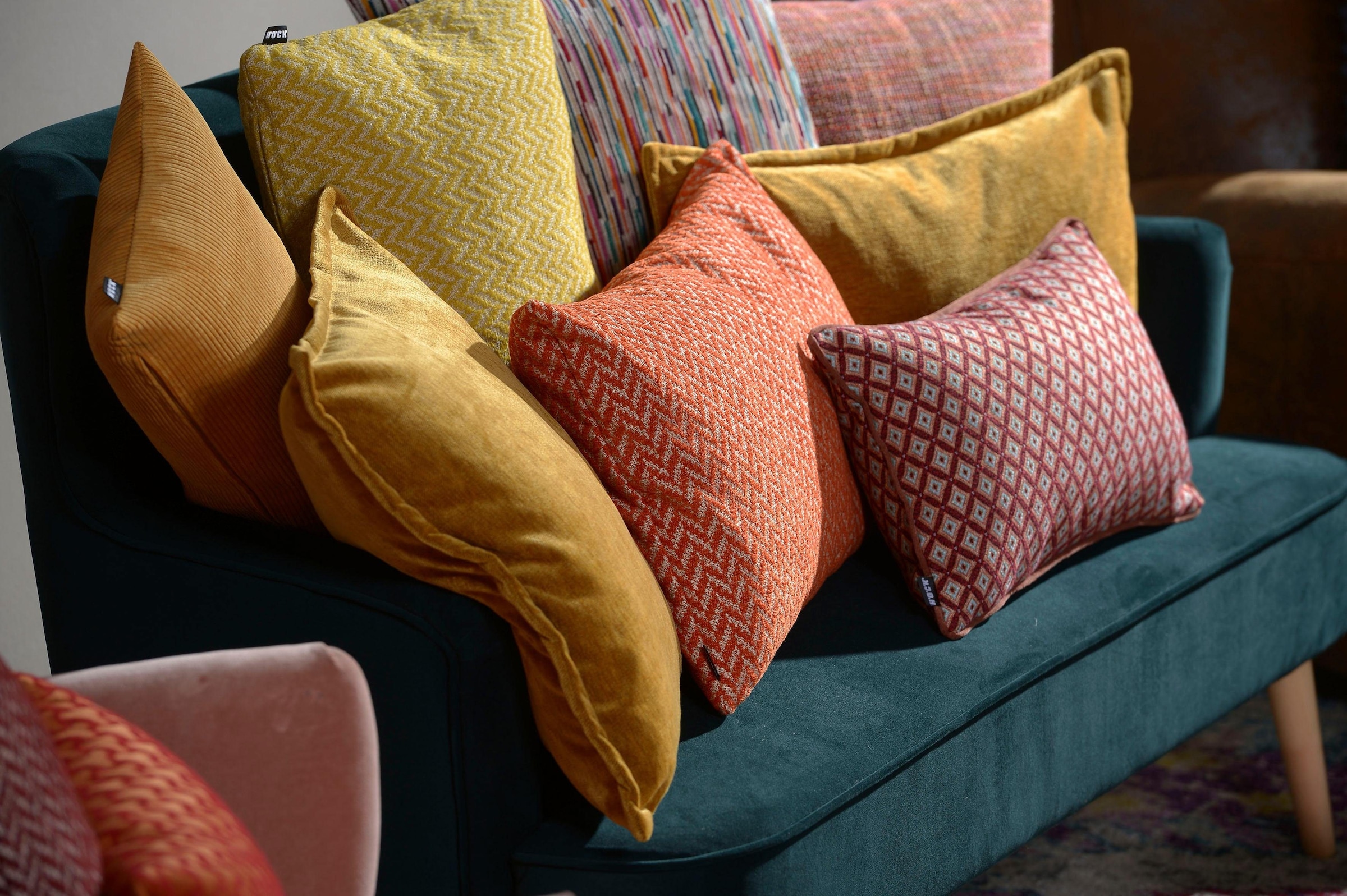 H.O.C.K. Dekokissen »Zircono« mit Ethnomuster, Kissenhülle mit Füllung, 1 Stück