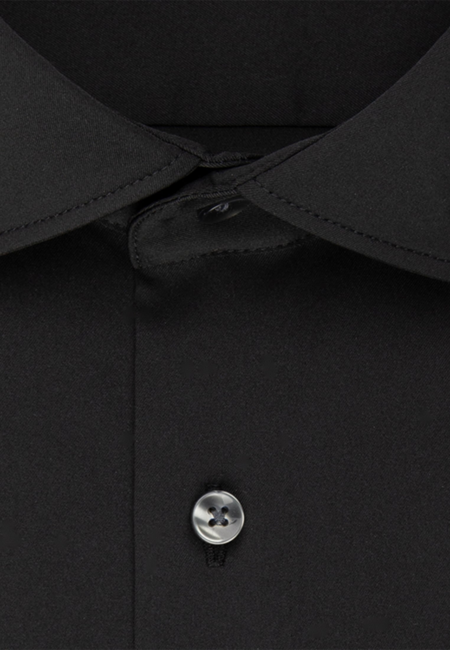 seidensticker Businesshemd »Schwarze Rose« Regular 1/1 Kentkragen Uni