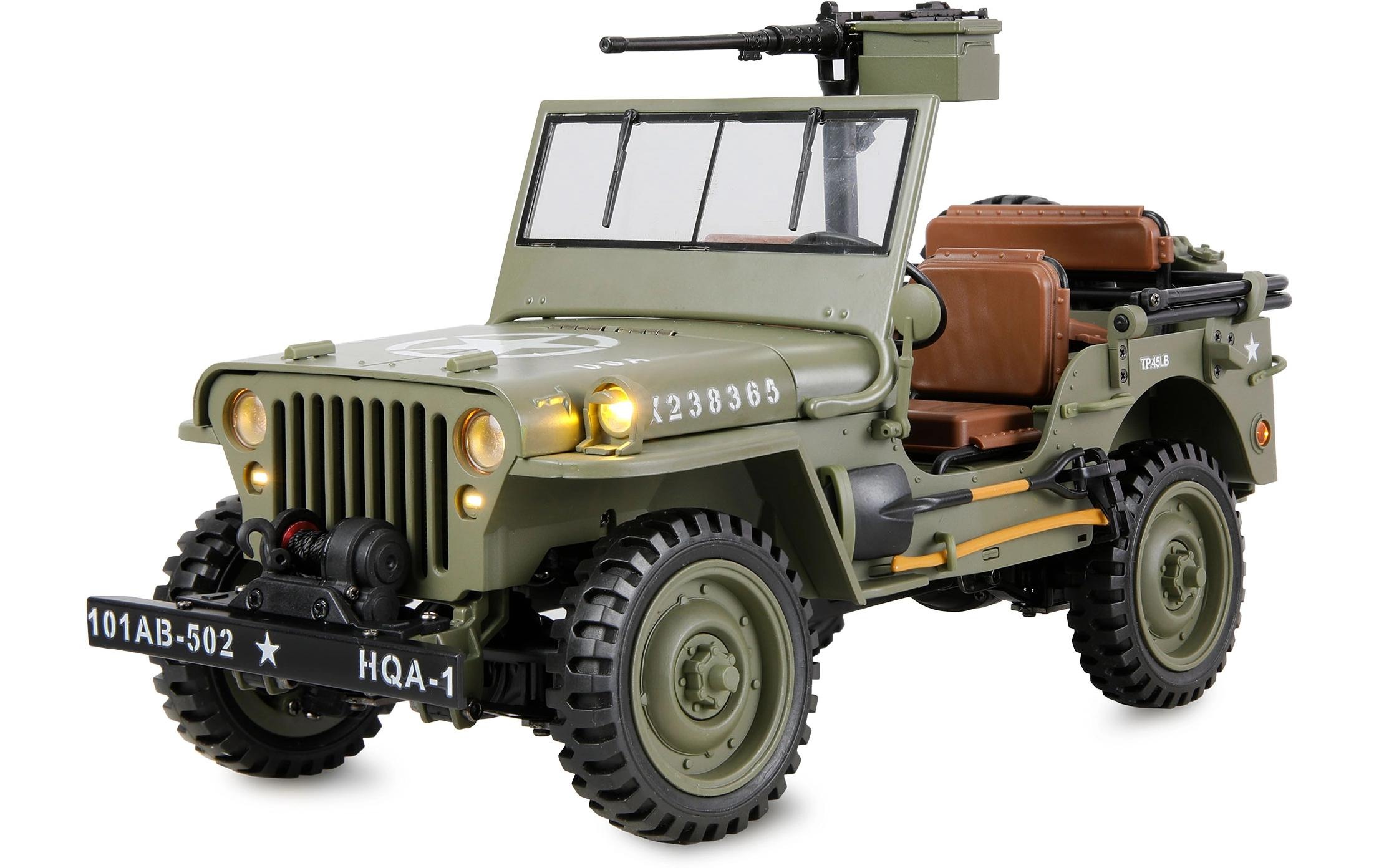 Amewi Voiture RC »Scale Crawler Jeep Willys MB 1:14« transmission 4x4