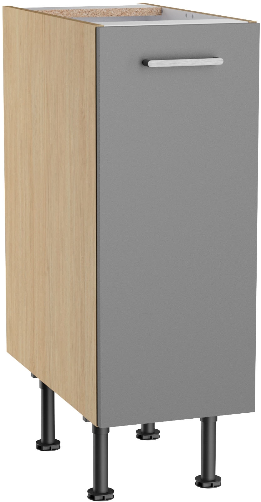 KOCHSTATION Armoire basse »KS-Lucy« Breite 30 cm, mit 1 Auszug, Soft-Close, höhenverstellbare Füsse