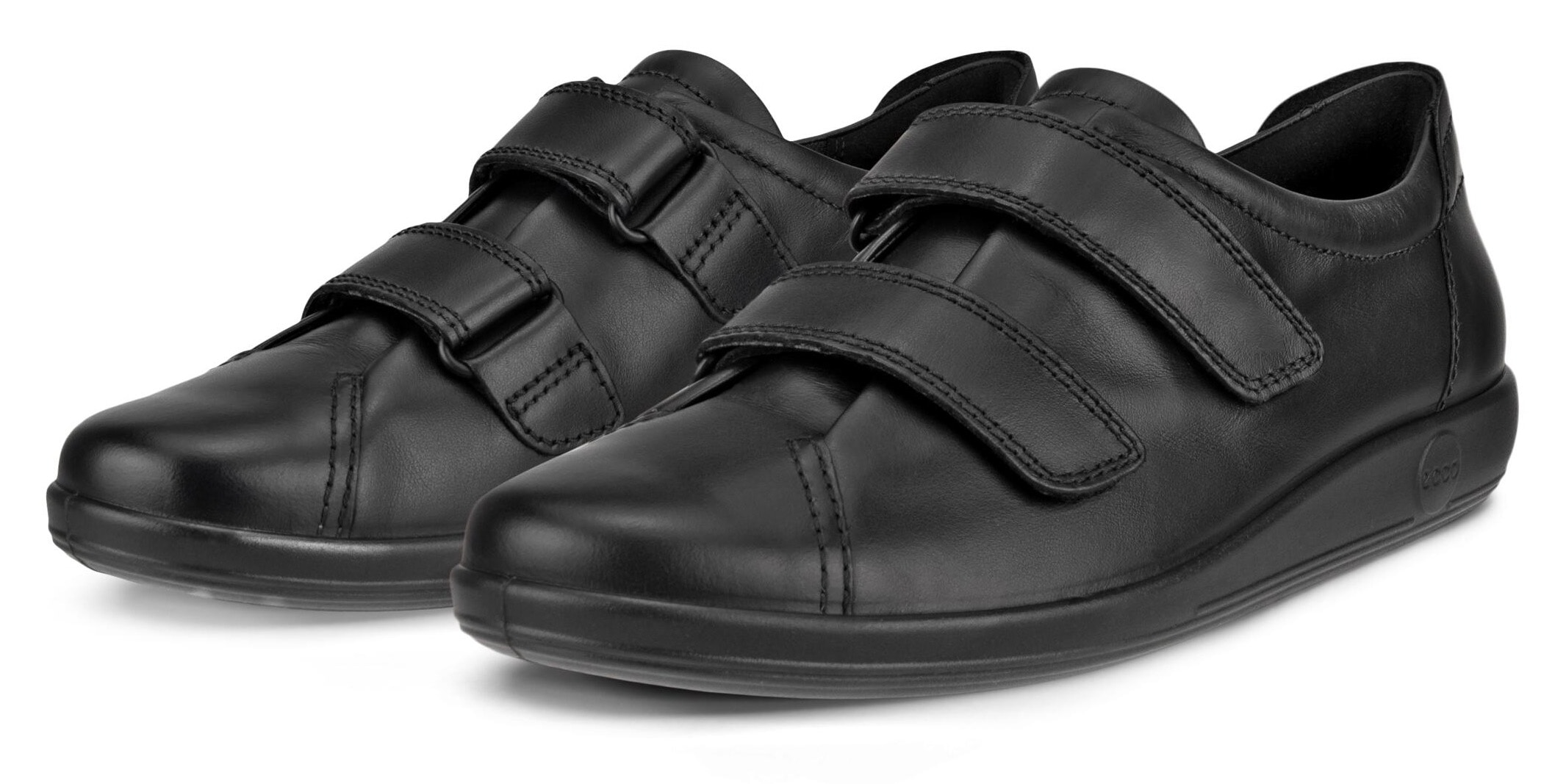 Image of Ecco Klettschuh "SOFT 2.0" Halbschuh, Freizeitschuh mit Klettverschlüssen