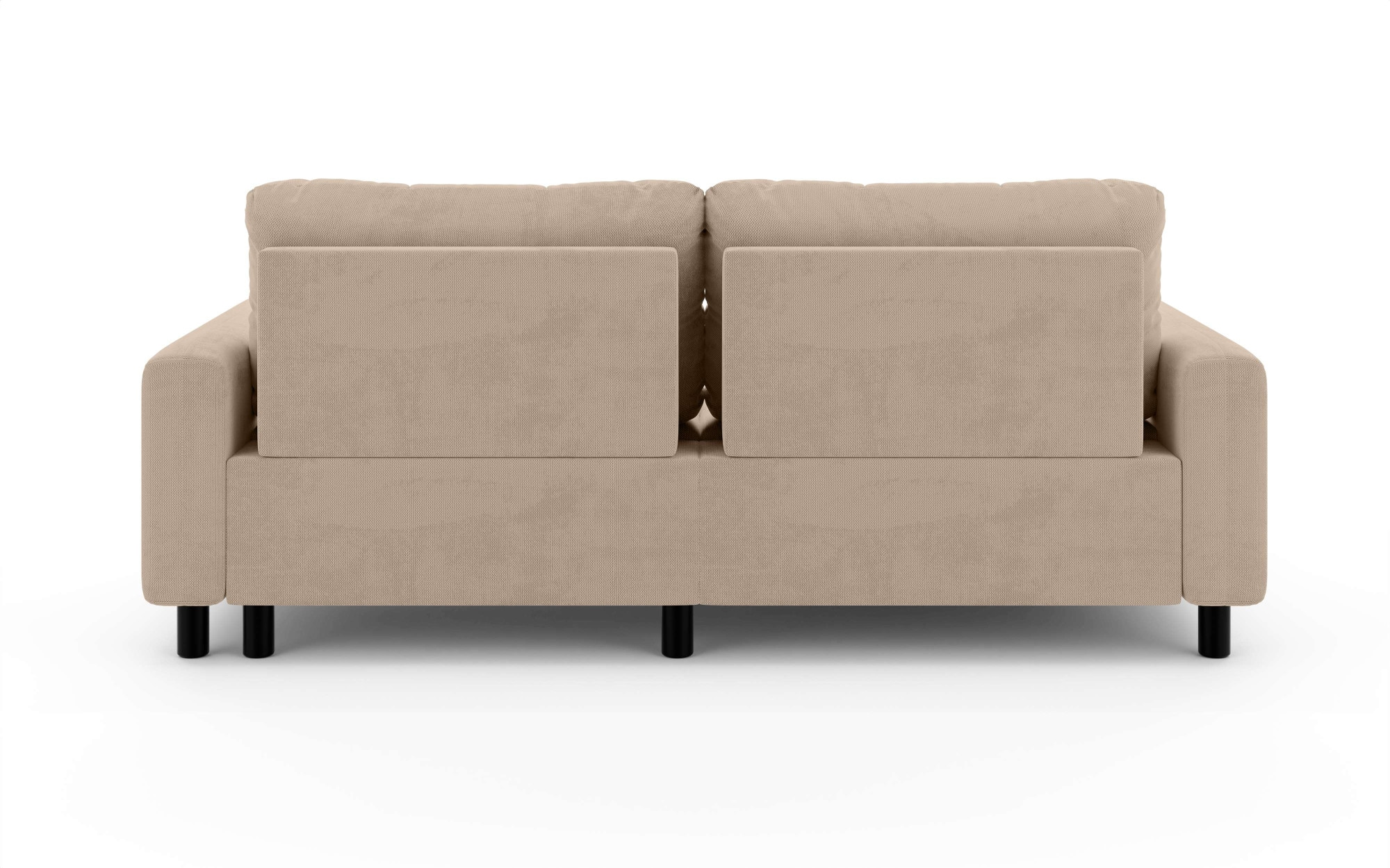 INOSIGN Ecksofa »FAIRVIEW mit verstellbaren Rückenlehne, Masse B/T/H: 234/174/93 cm«, L-Form mit Wellenunterfederung, Recamiere beidseitig montierbar